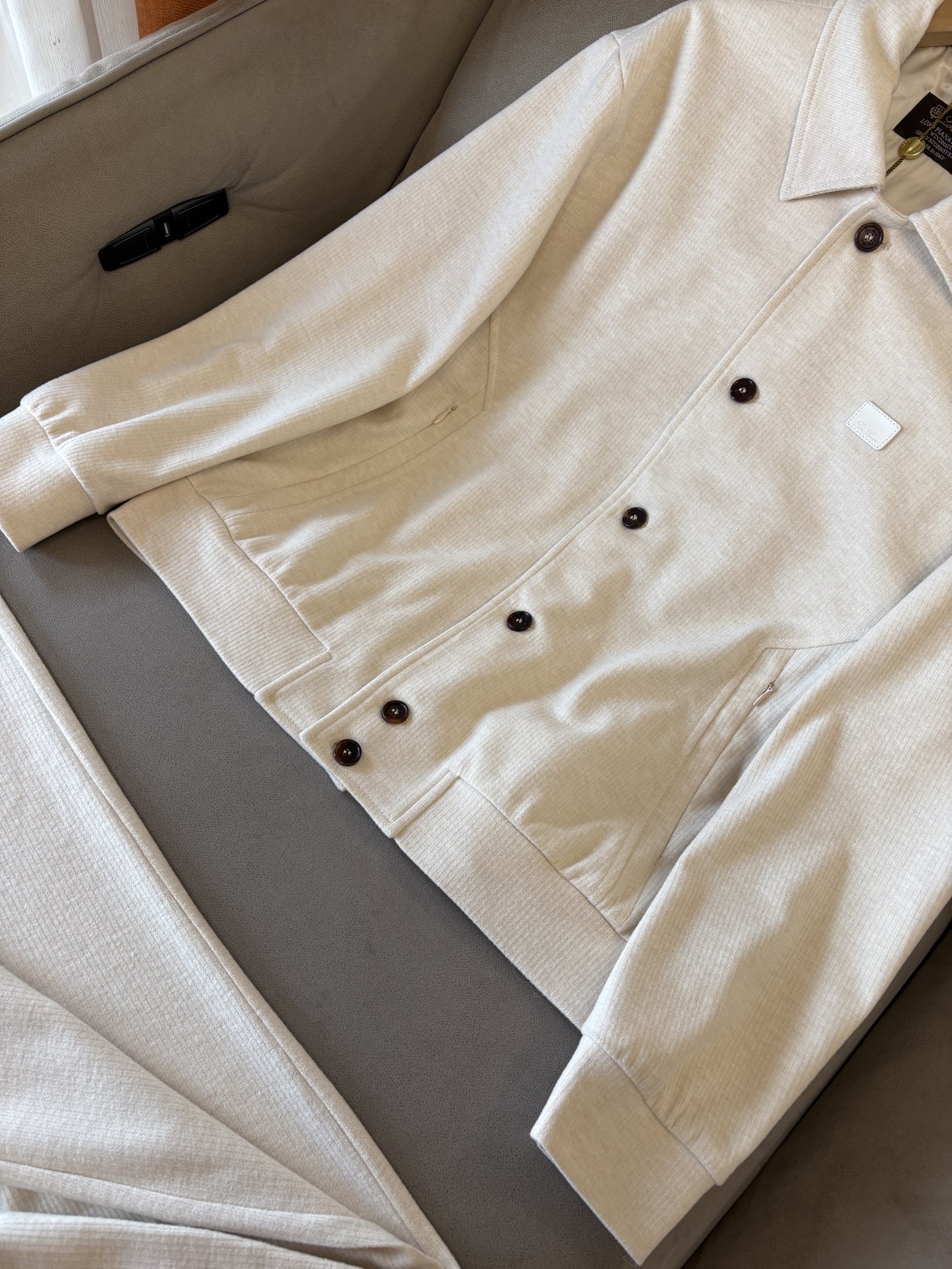 Loro Piana Male Hoodie Cotton Hooded L