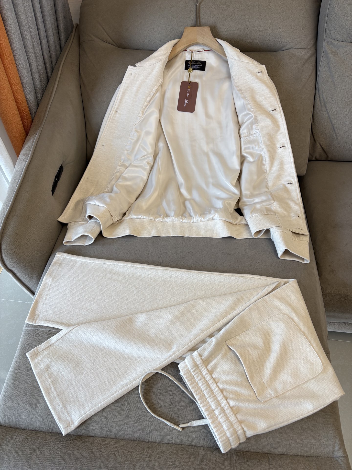 Loro Piana Male Hoodie Cotton Hooded L