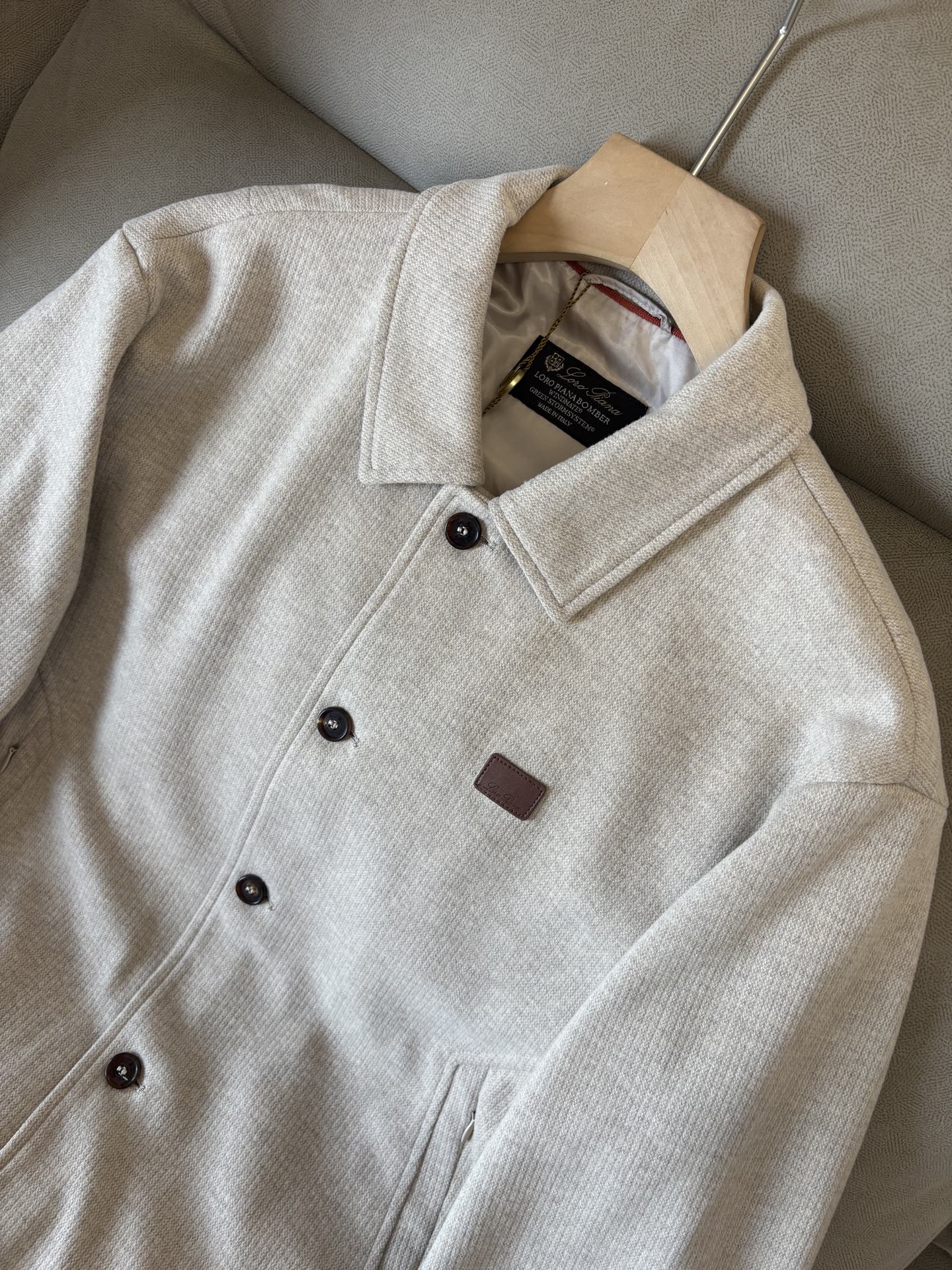 Loro Piana Male Hoodie Cotton Hooded L