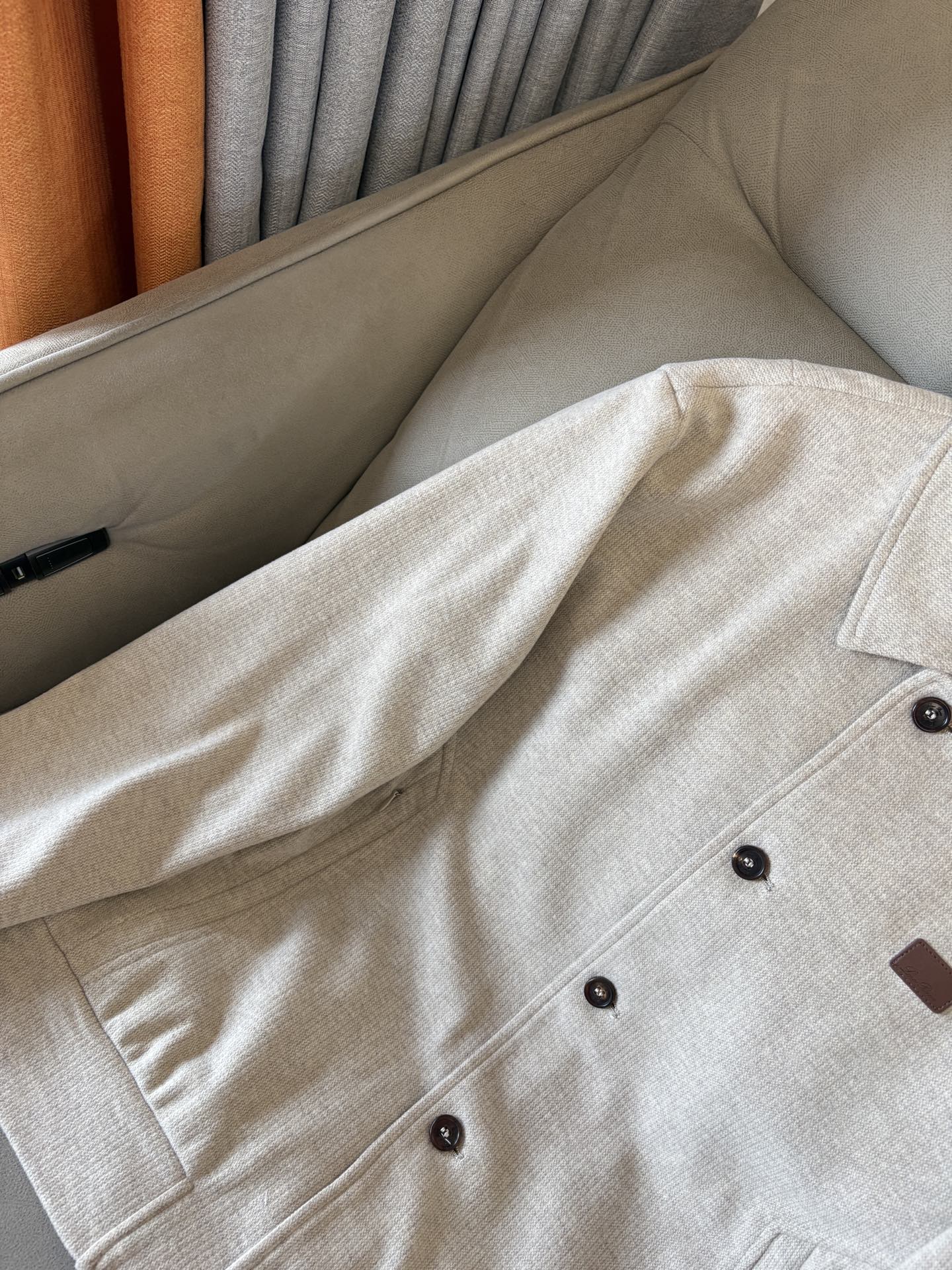 Loro Piana Male Hoodie Cotton Hooded L