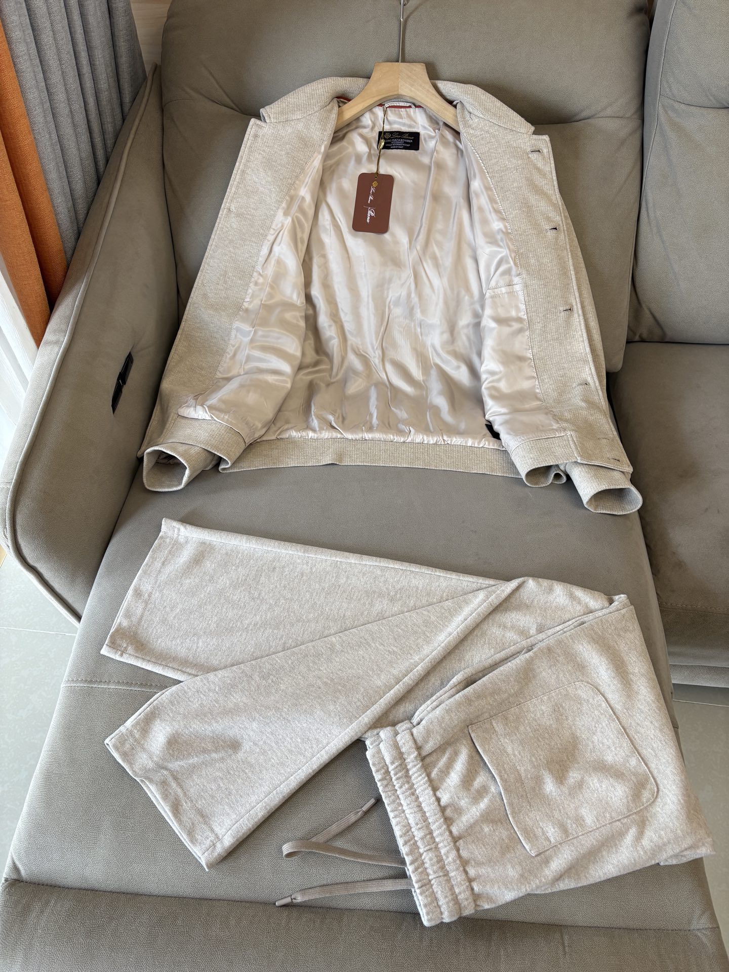 Loro Piana Male Hoodie Cotton Hooded L