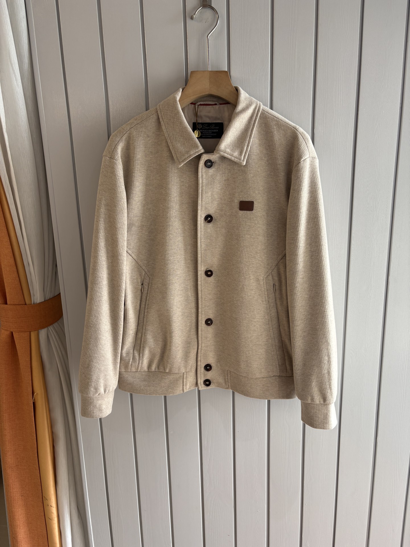 Loro Piana Male Hoodie Cotton Hooded L