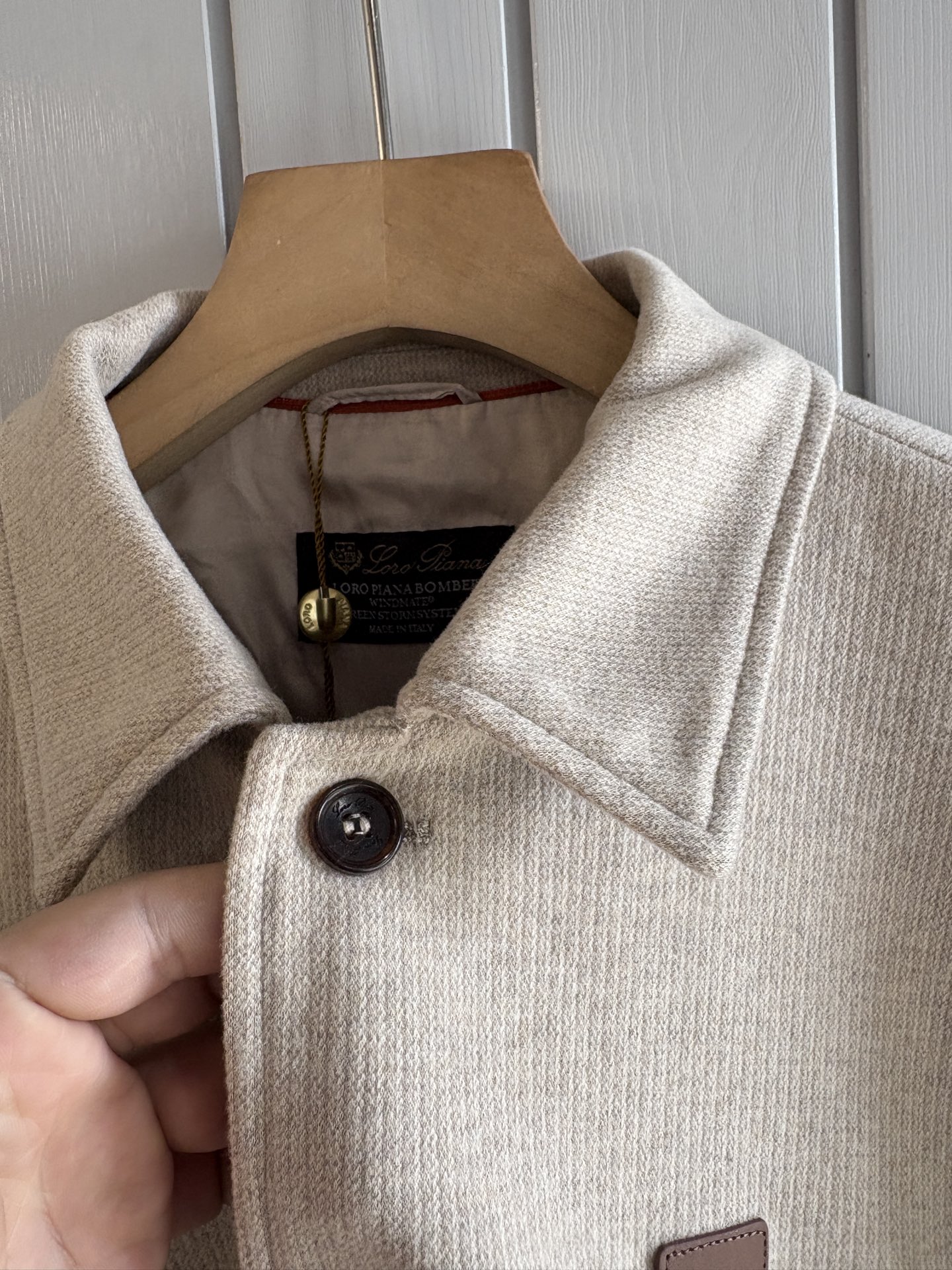 Loro Piana Male Hoodie Cotton Hooded L