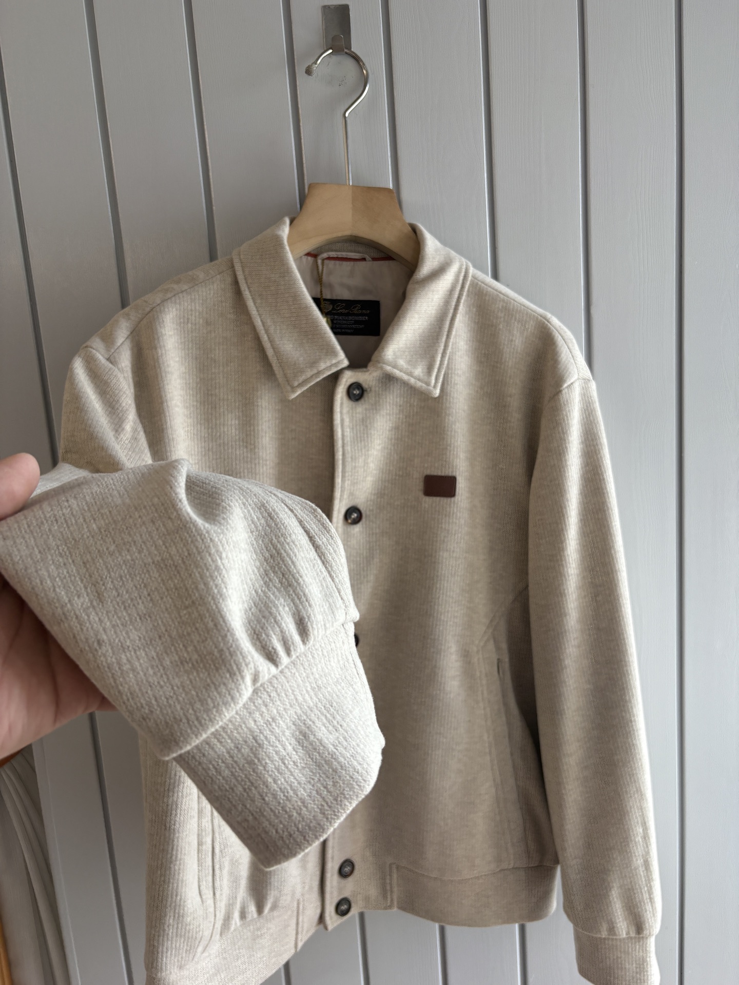 Loro Piana Male Hoodie Cotton Hooded L