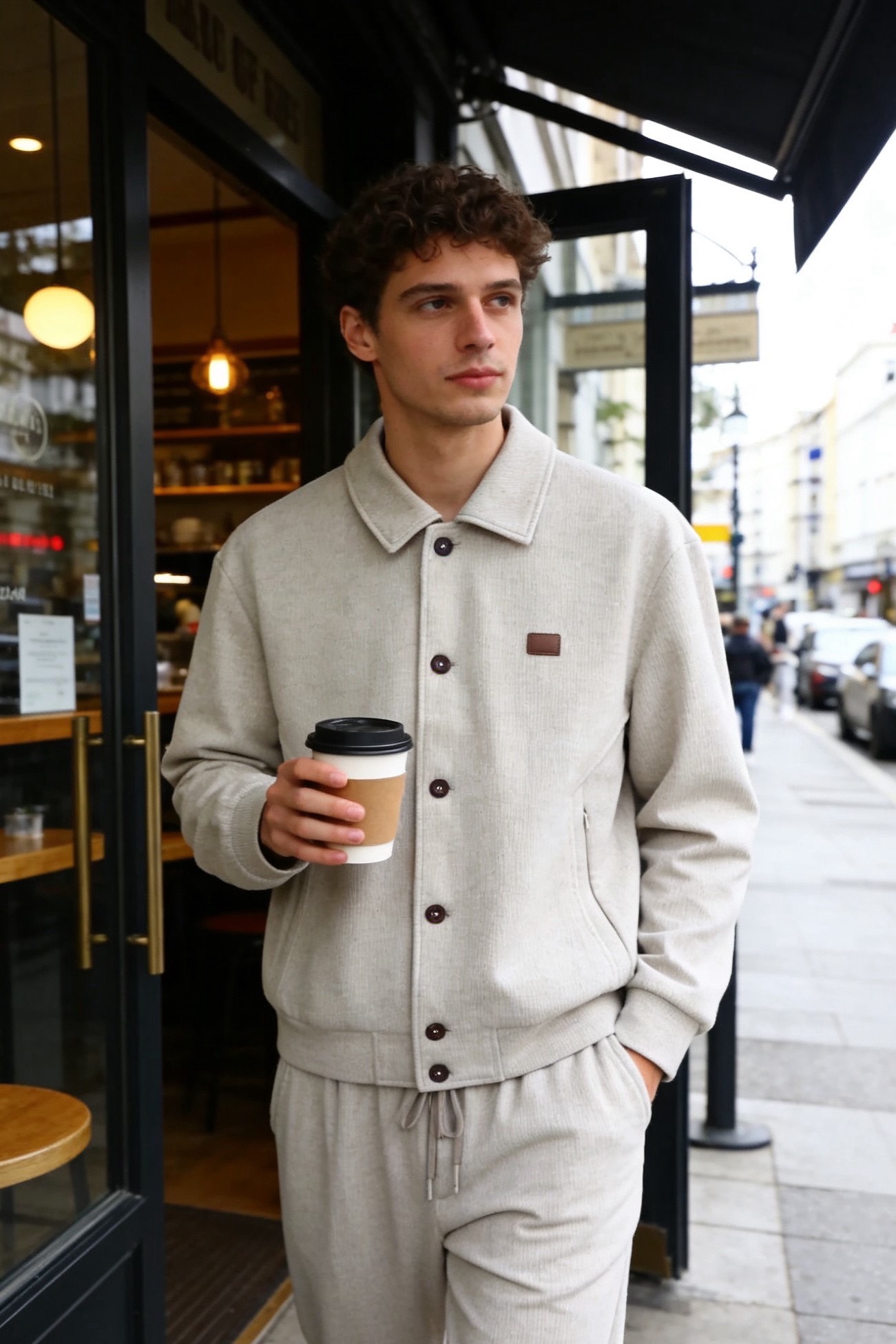 Loro Piana Male Basic Clothing Cotton Loose Fit L