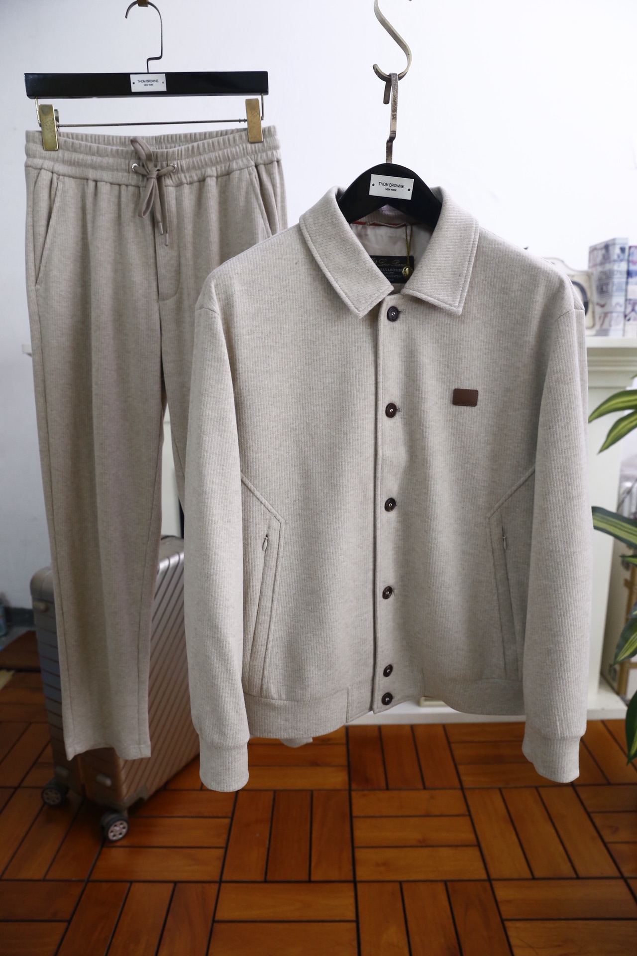 Loro Piana Male Basic Clothing Cotton Loose Fit L