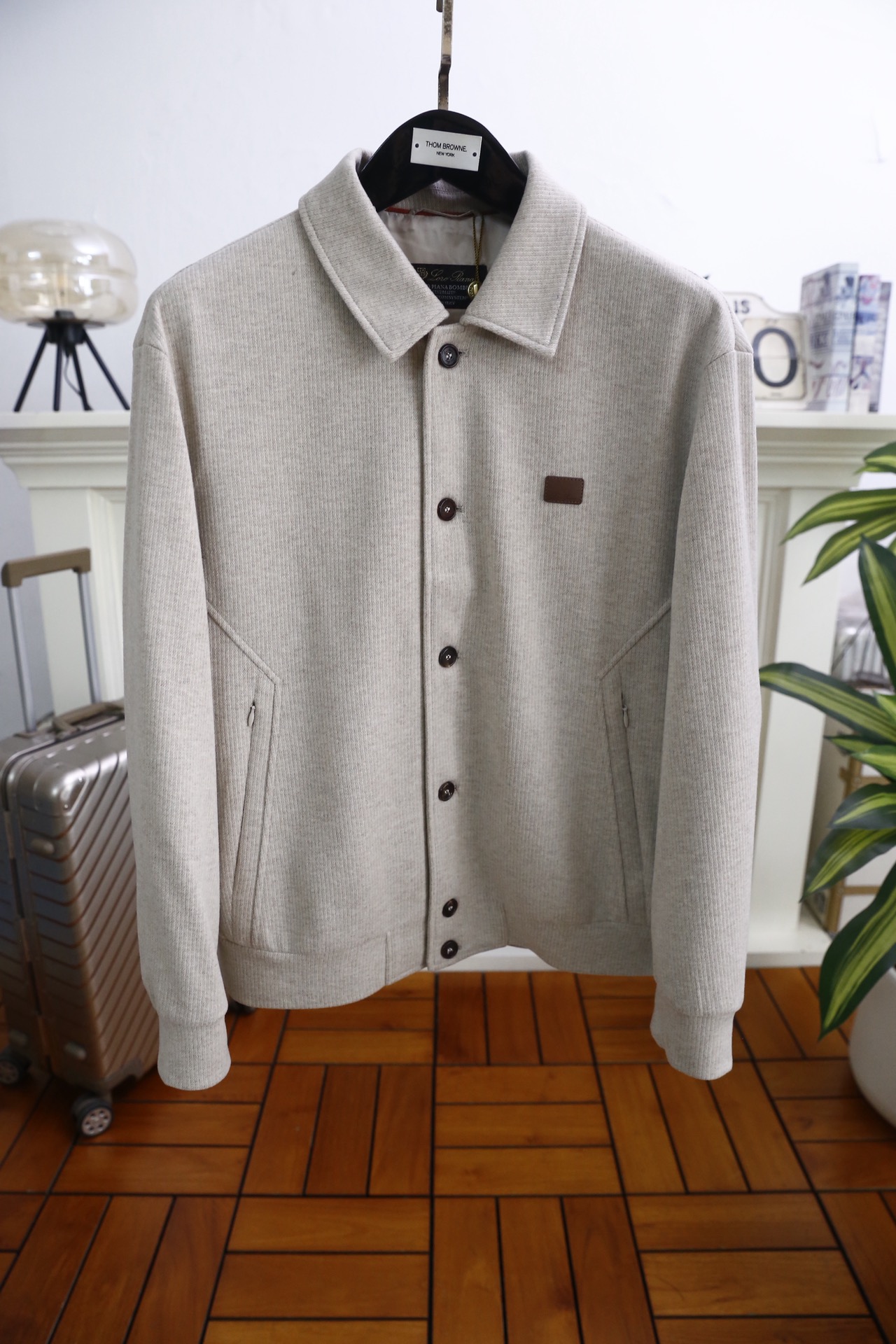 Loro Piana Male Basic Clothing Cotton Loose Fit L