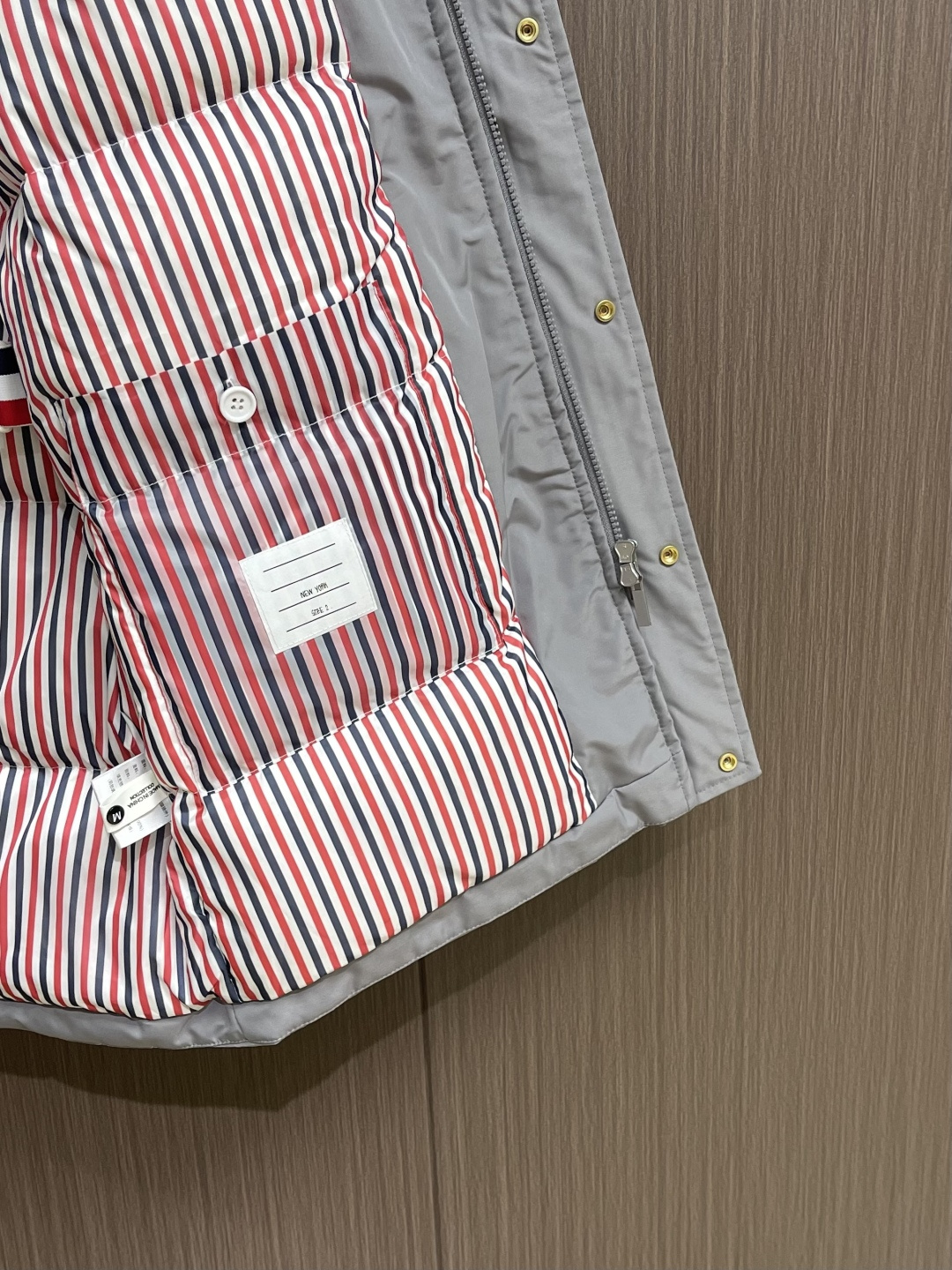 Thom Browne Down Jacket Goose Down Hooded S-m