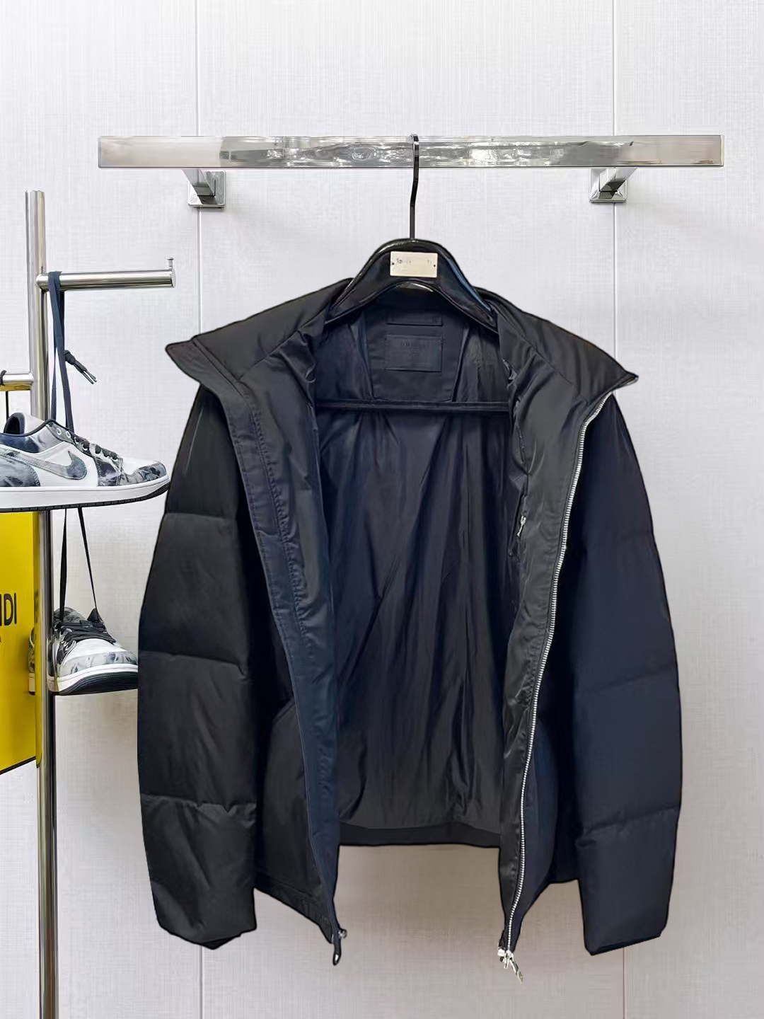 Prada Couple Down Jacket Goose Down M-l-xl