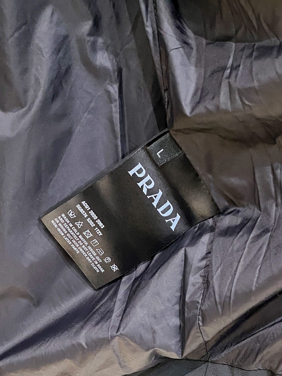 Prada Couple Down Jacket Goose Down M-l-xl