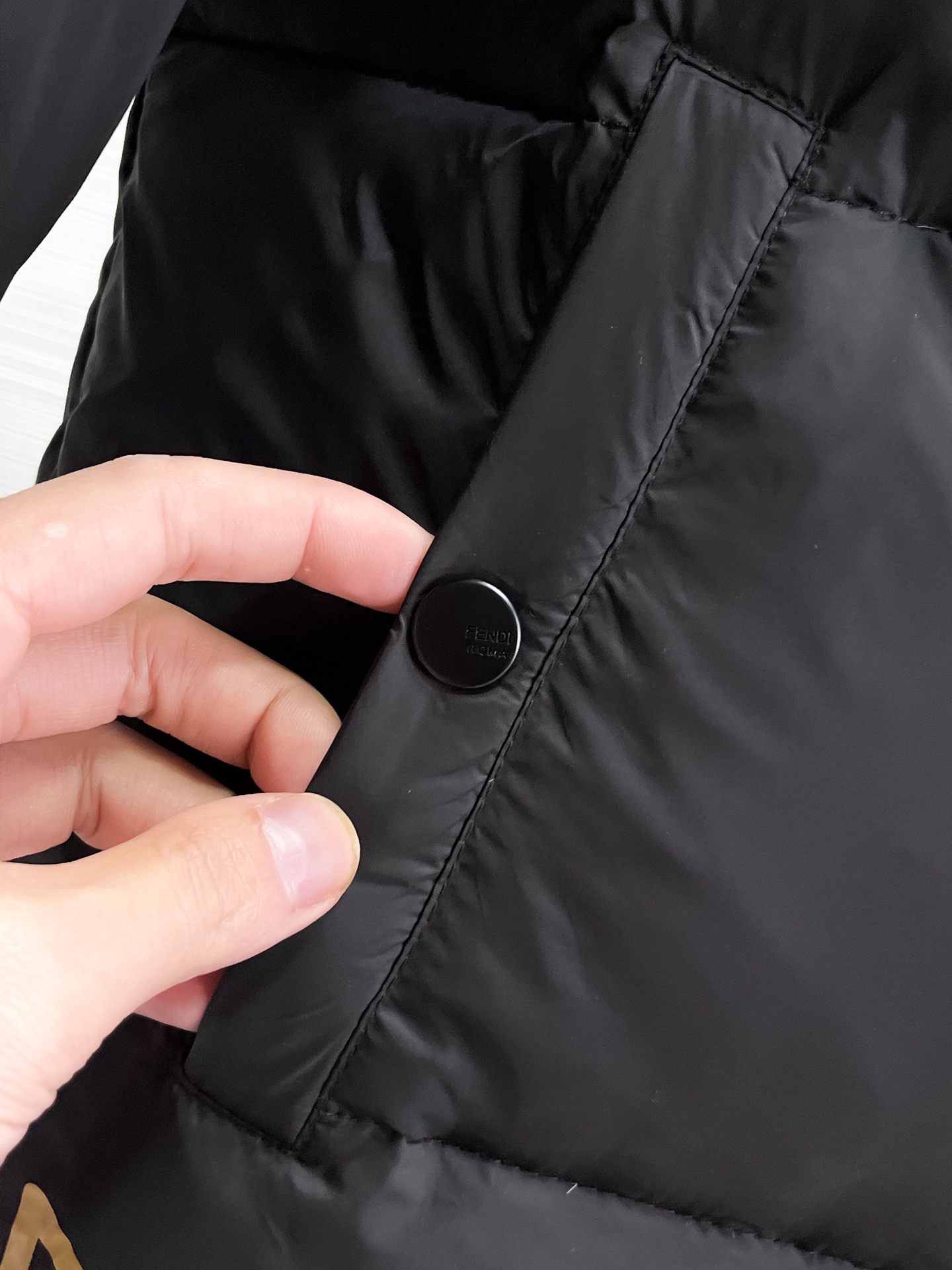 Fendi Couple Down Jacket Goose Down M-l-xl