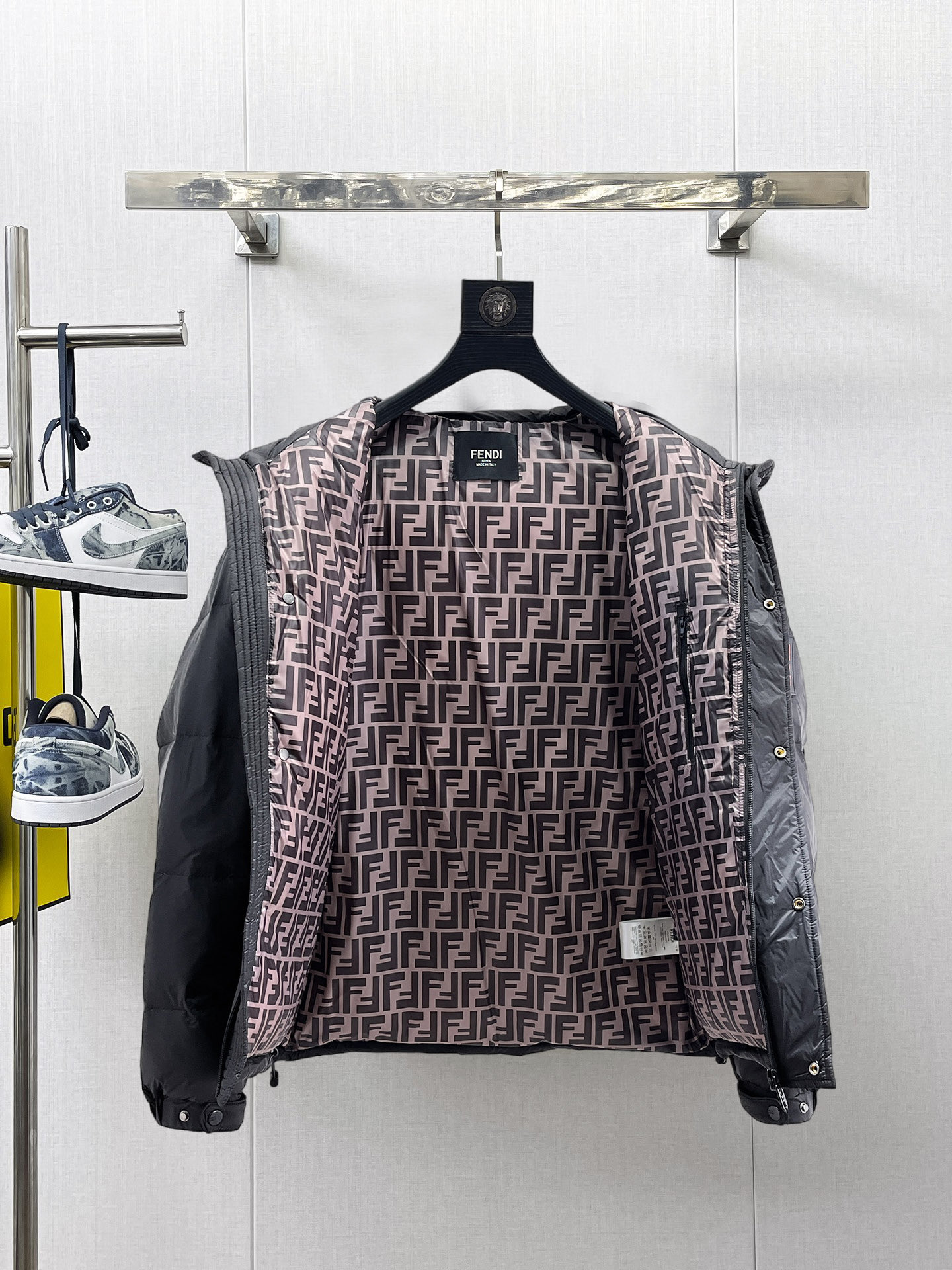 Fendi Couple Down Jacket Goose Down M-l-xl