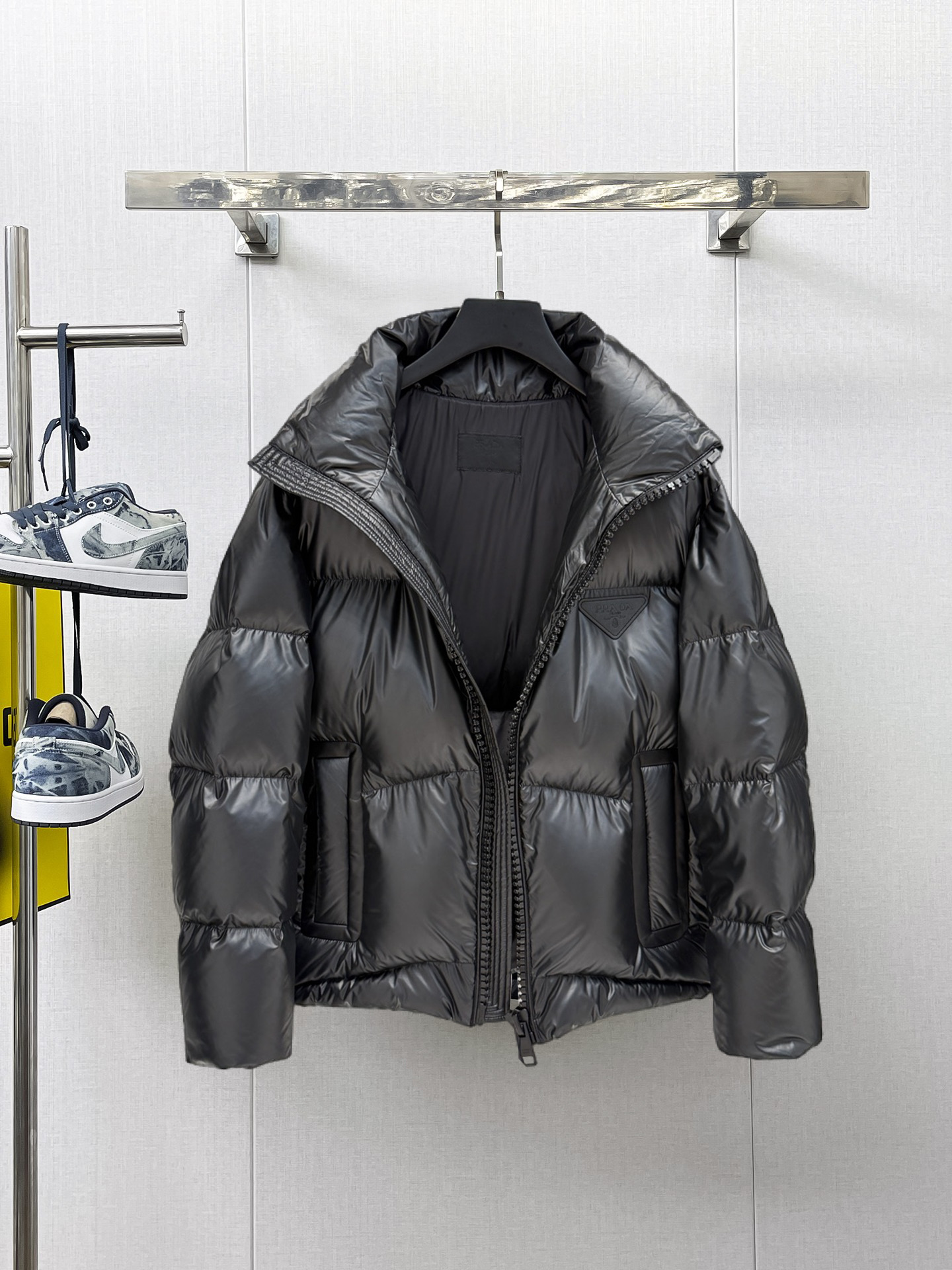 Prada Couple Down Jacket Goose Down M-l-xl