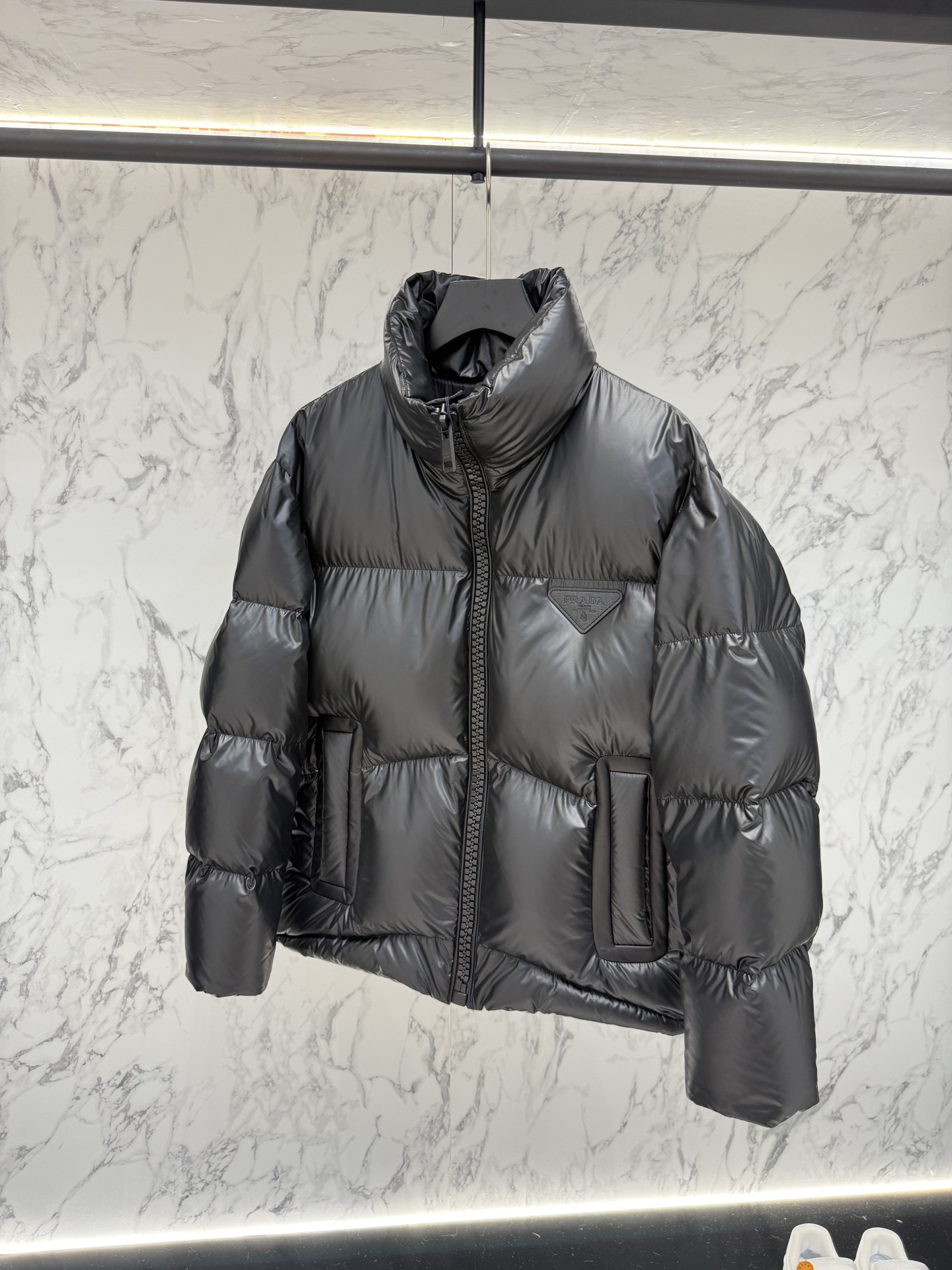 Prada Couple Down Jacket Goose Down M-l-xl