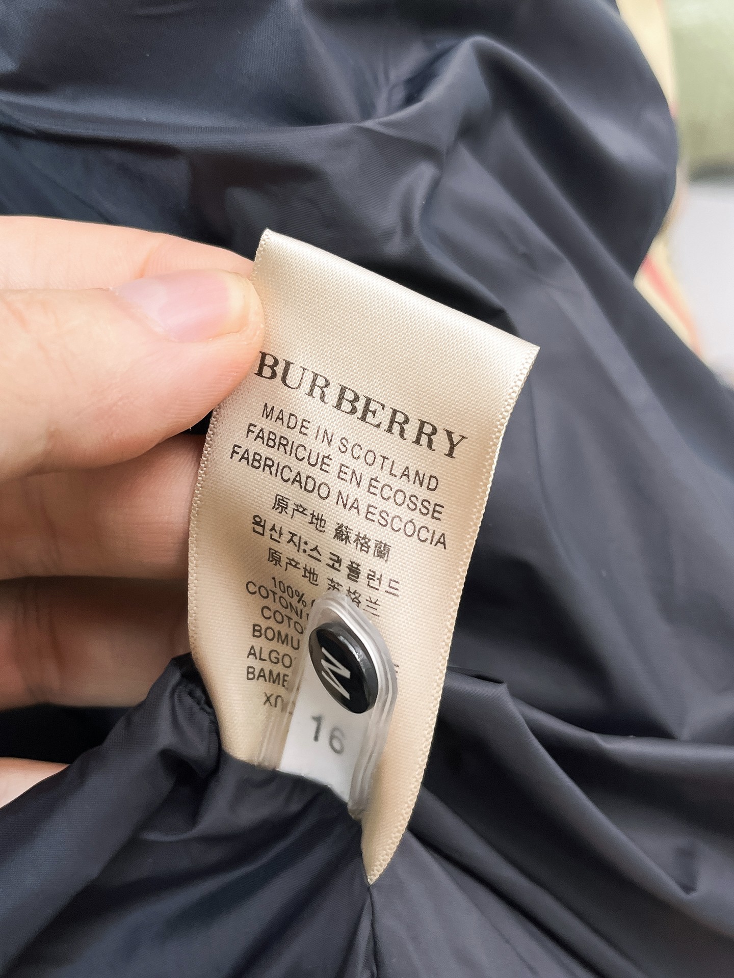 Burberry Couple Down Jacket Goose Down M-l-xl