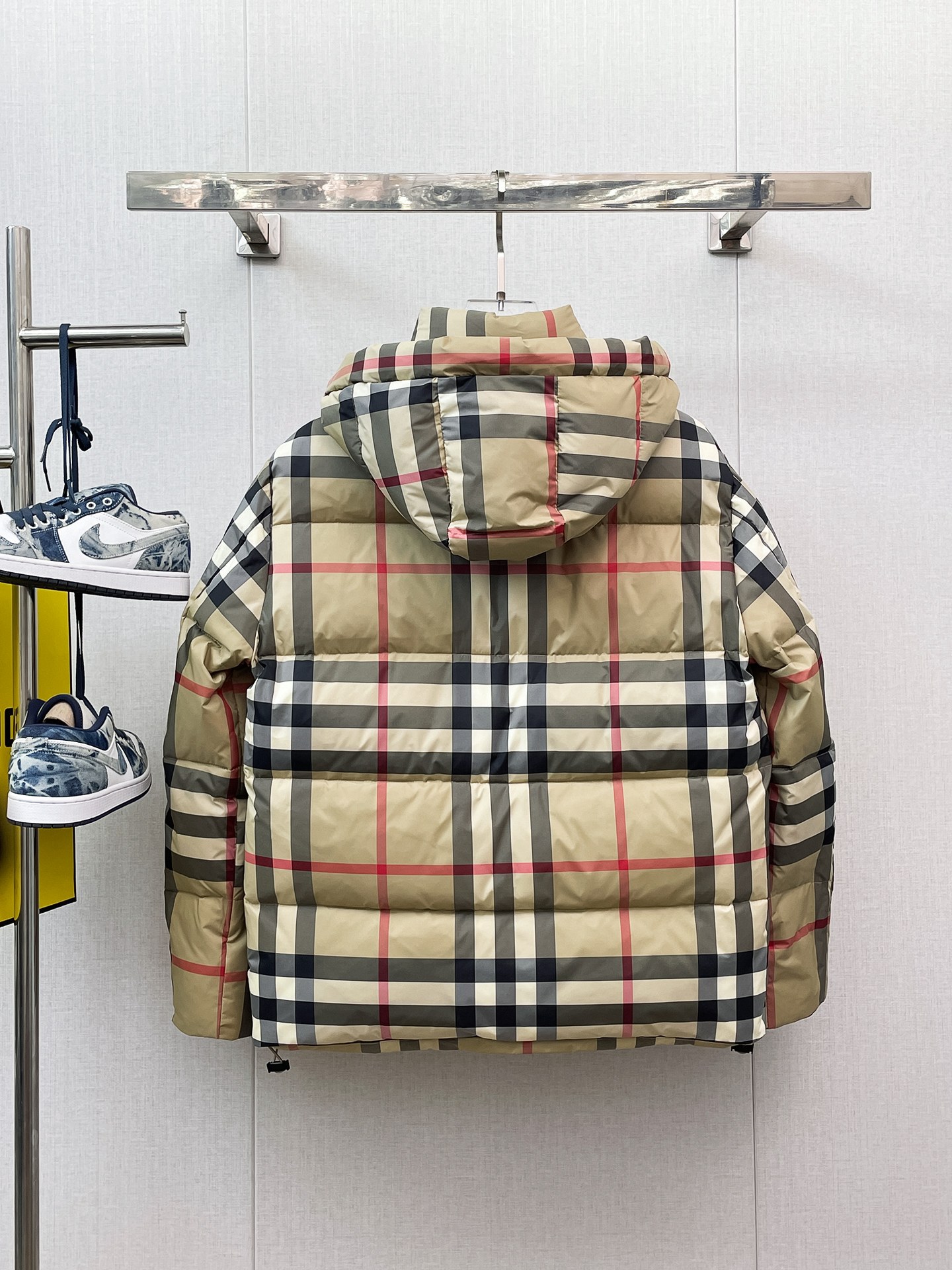 Burberry Couple Down Jacket Goose Down M-l-xl