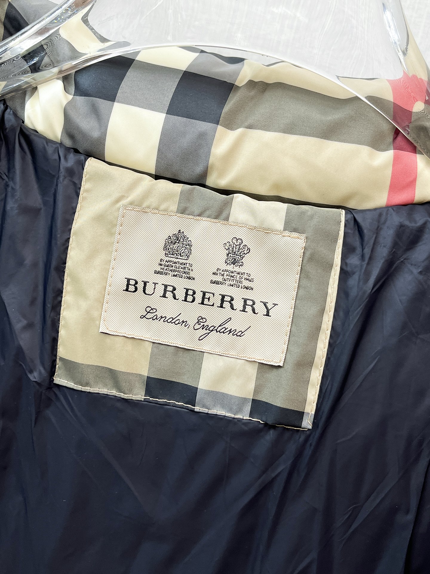 Burberry Couple Down Jacket Goose Down M-l-xl