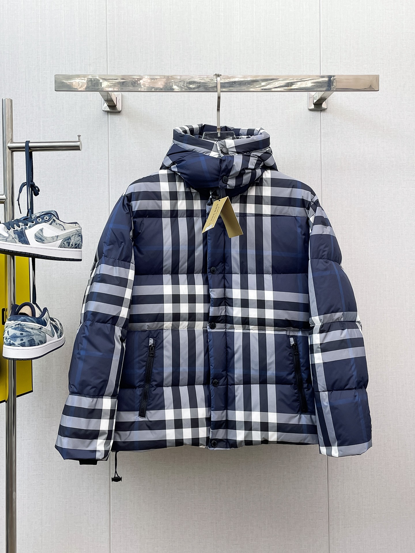 Burberry Couple Down Jacket Goose Down M-l-xl