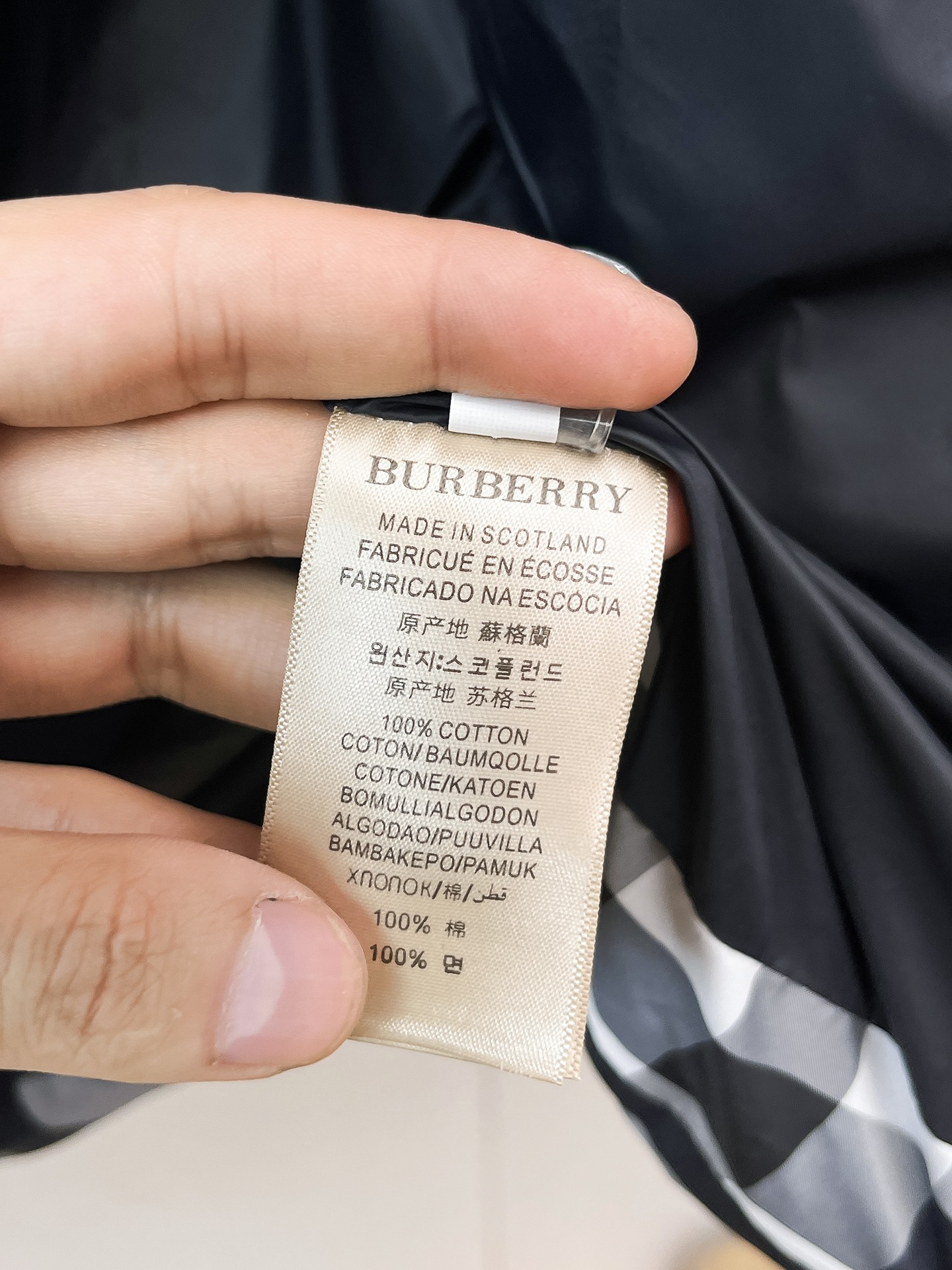 Burberry Couple Down Jacket Goose Down M-l-xl