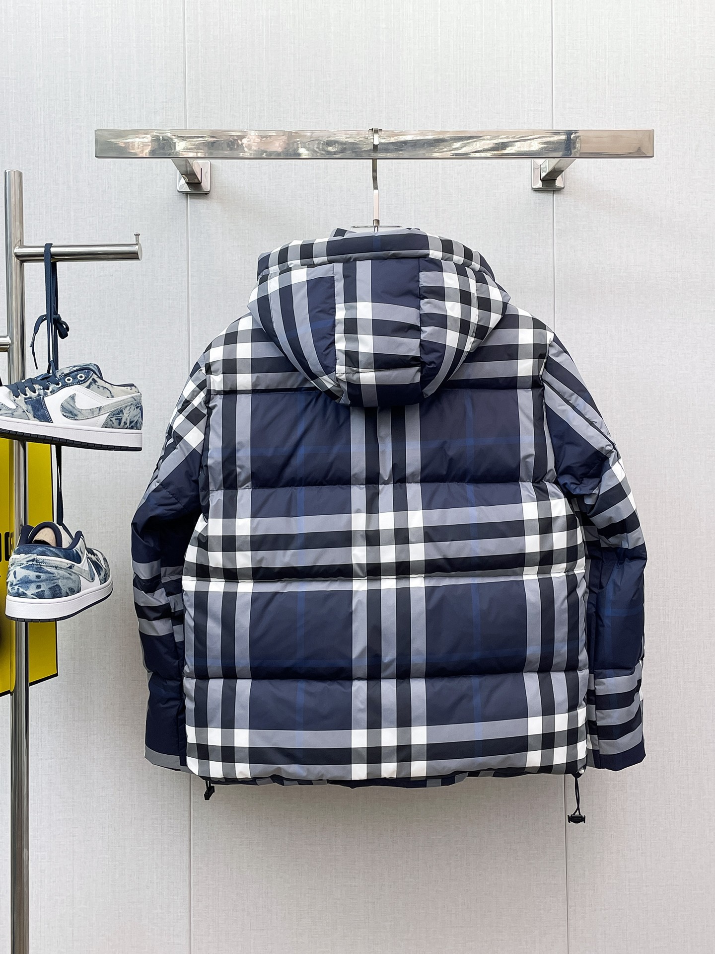 Burberry Couple Down Jacket Goose Down M-l-xl