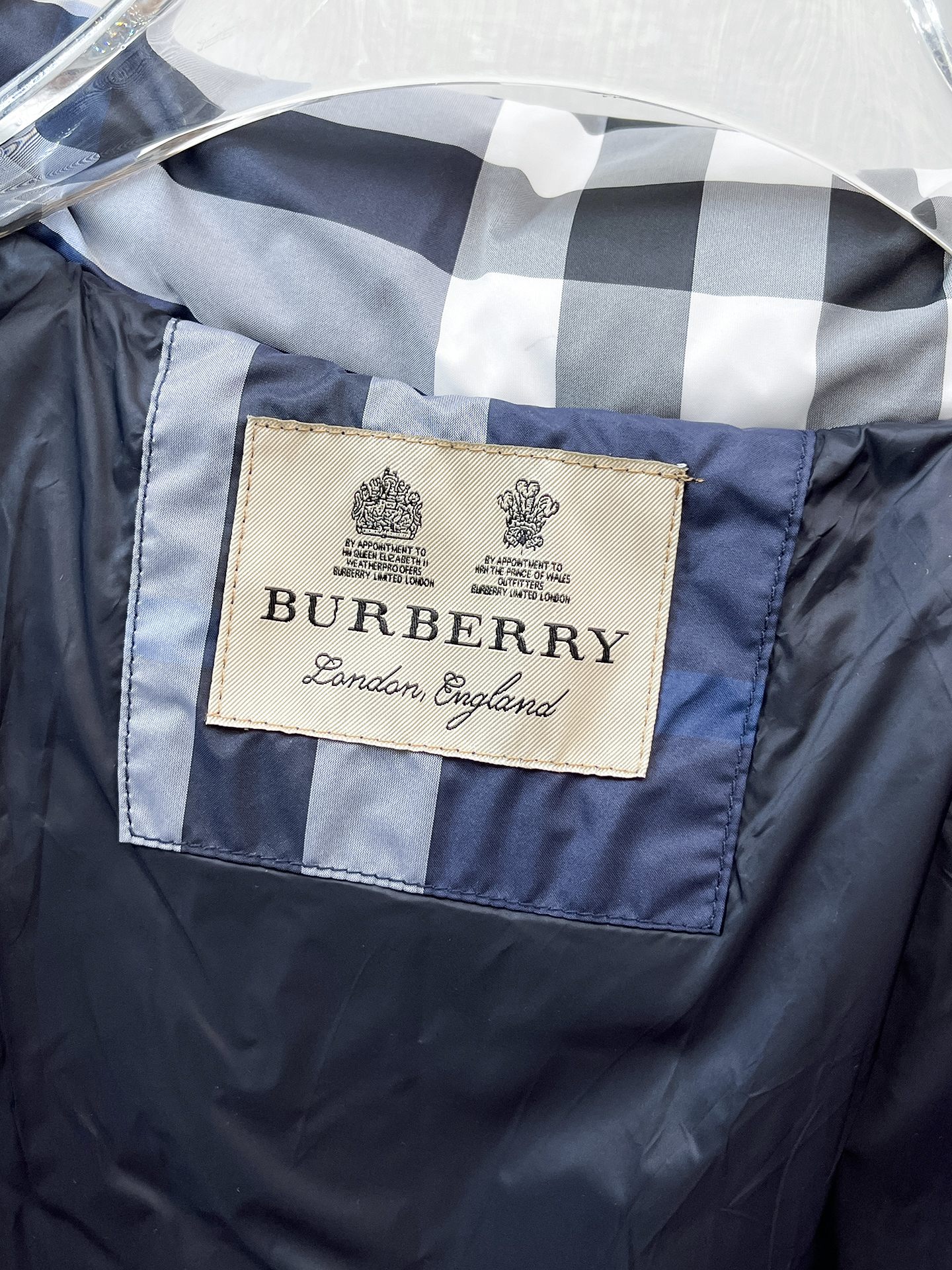 Burberry Couple Down Jacket Goose Down M-l-xl
