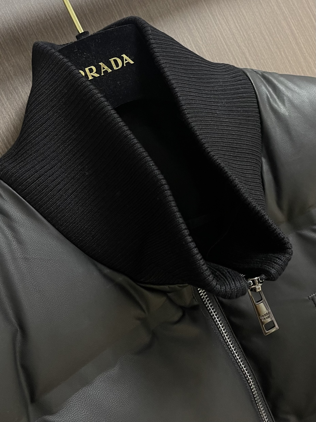 Prada Down Jacket Knitted