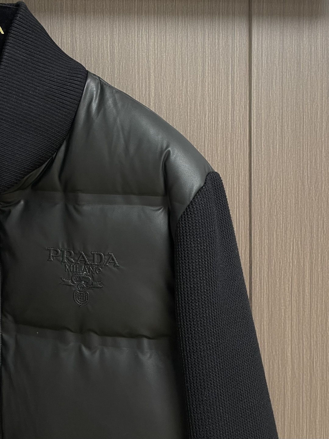 Prada Down Jacket Knitted