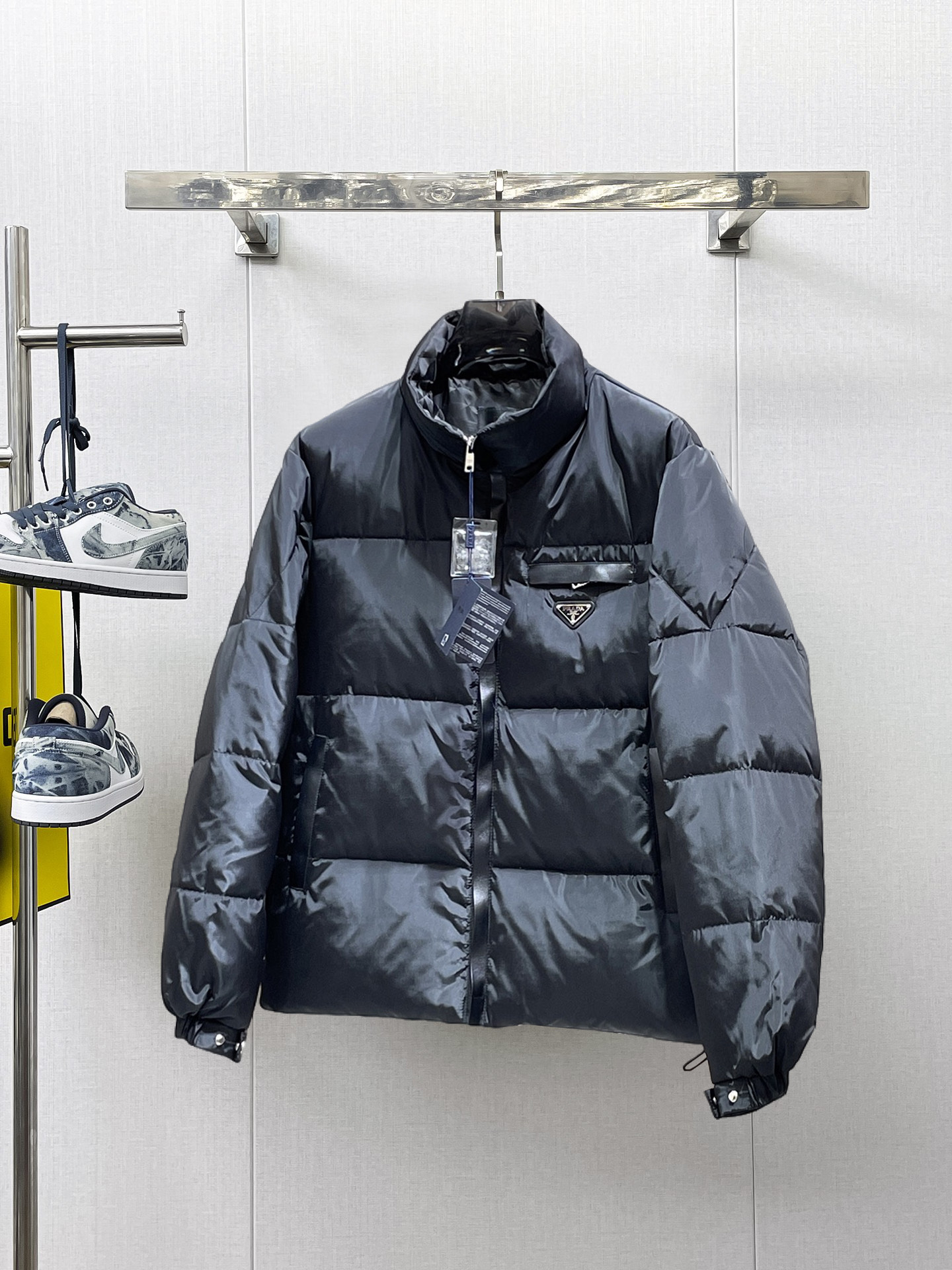 Prada Couple Down Jacket Goose Down M-l-xl