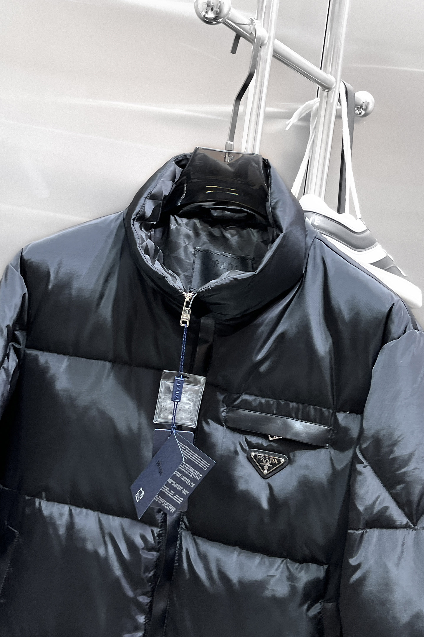 Prada Couple Down Jacket Goose Down M-l-xl