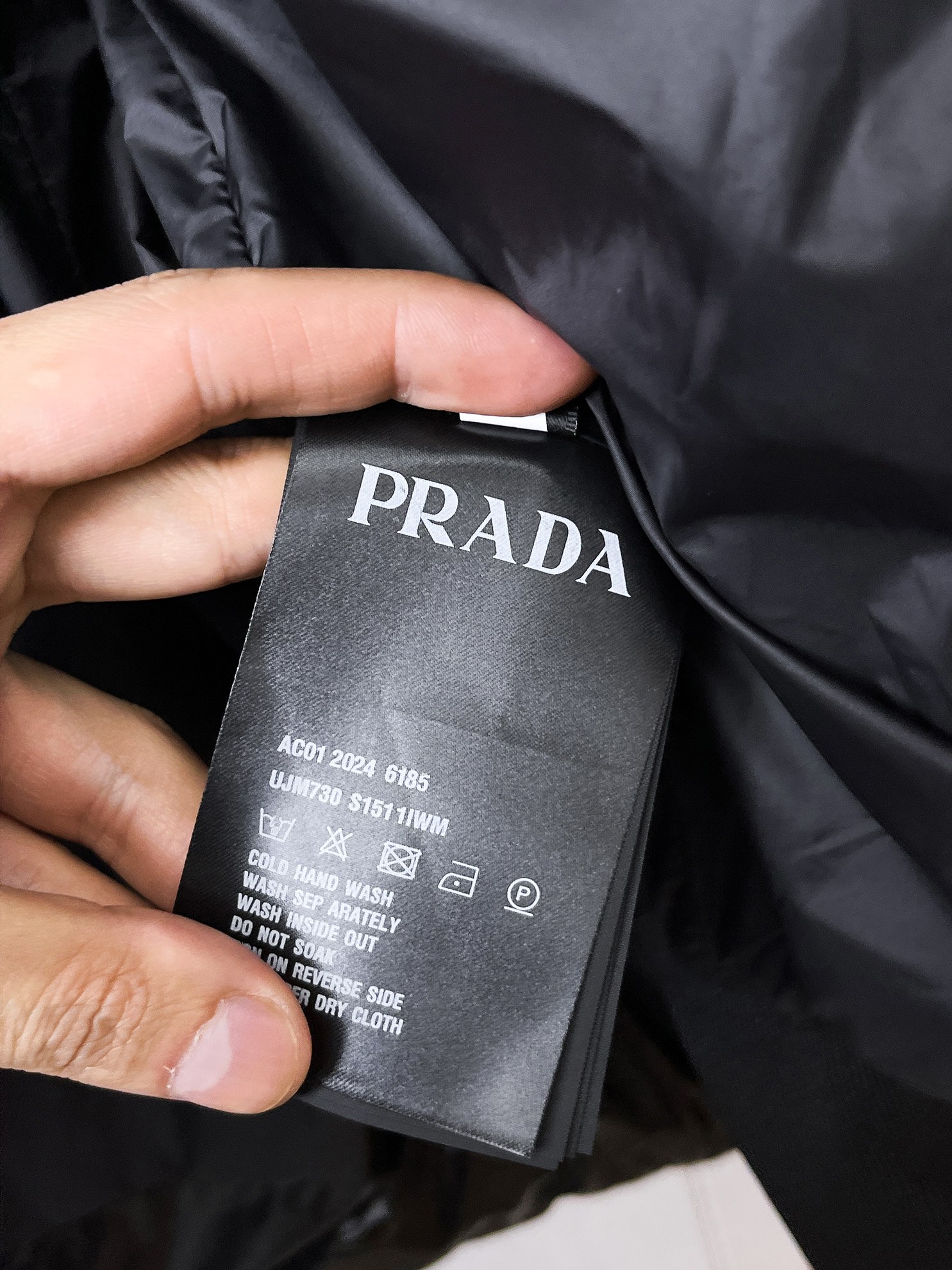Prada Couple Down Jacket Goose Down M-l-xl
