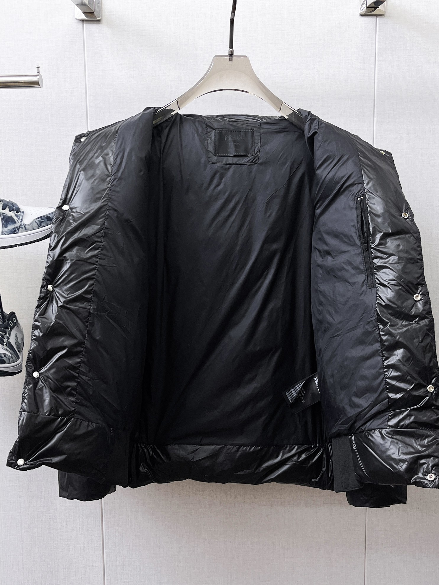 Prada Couple Down Jacket Goose Down M-l-xl