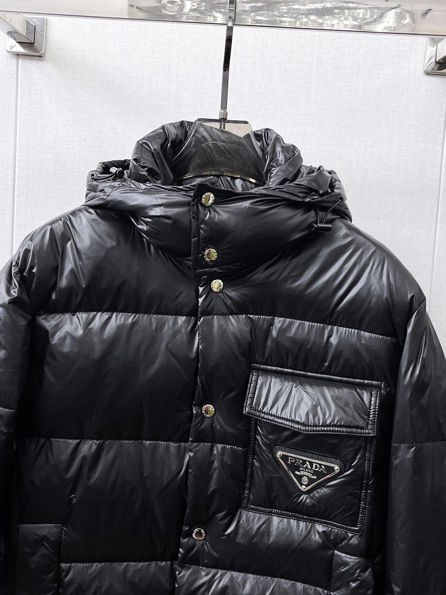 Prada Couple Down Jacket Goose Down M-l-xl