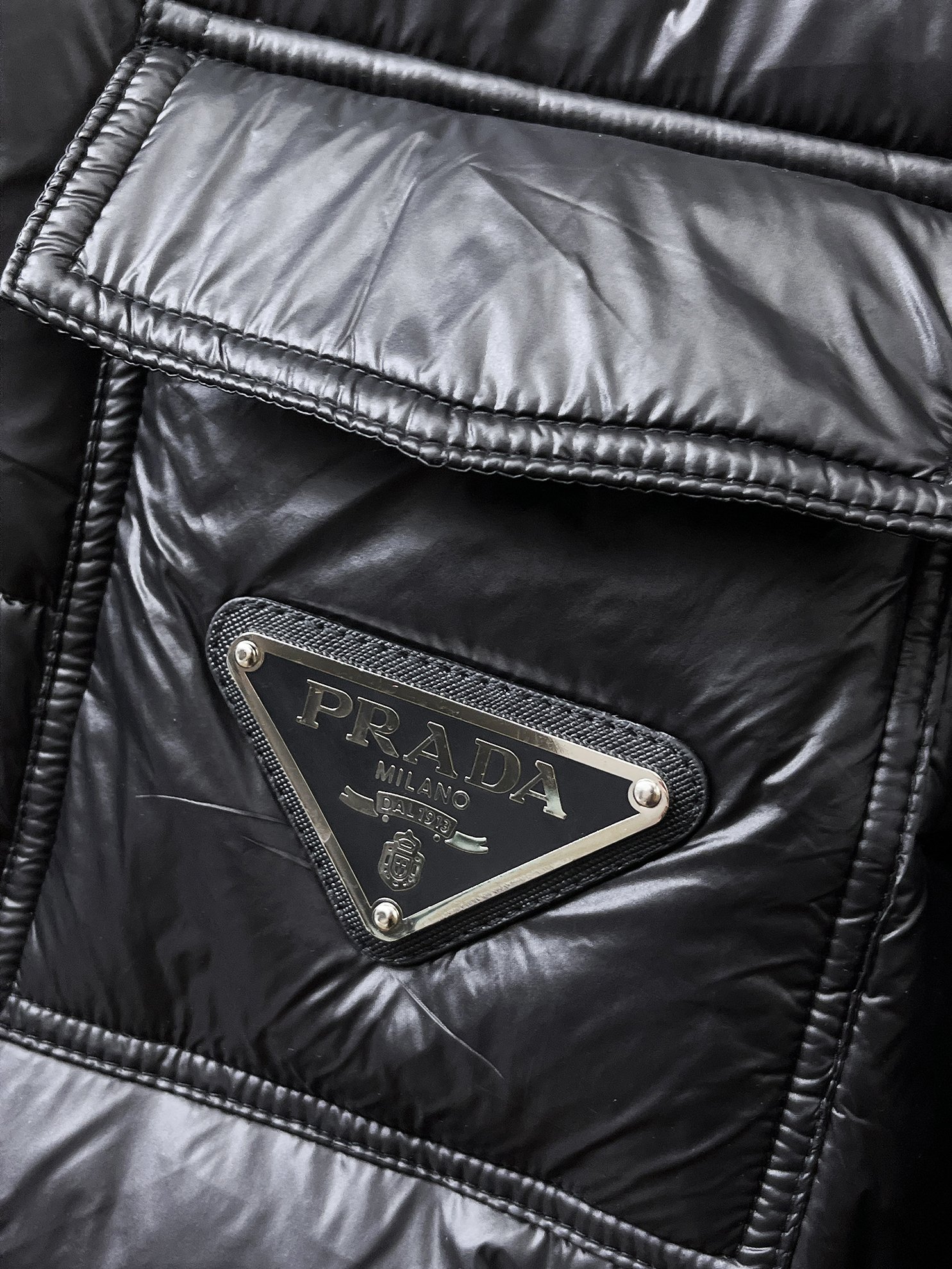 Prada Couple Down Jacket Goose Down M-l-xl