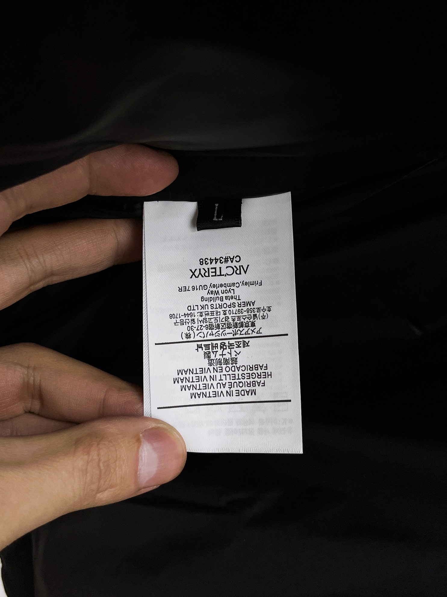 Arcteryx Couple Down Jacket Goose Down M-l-xl