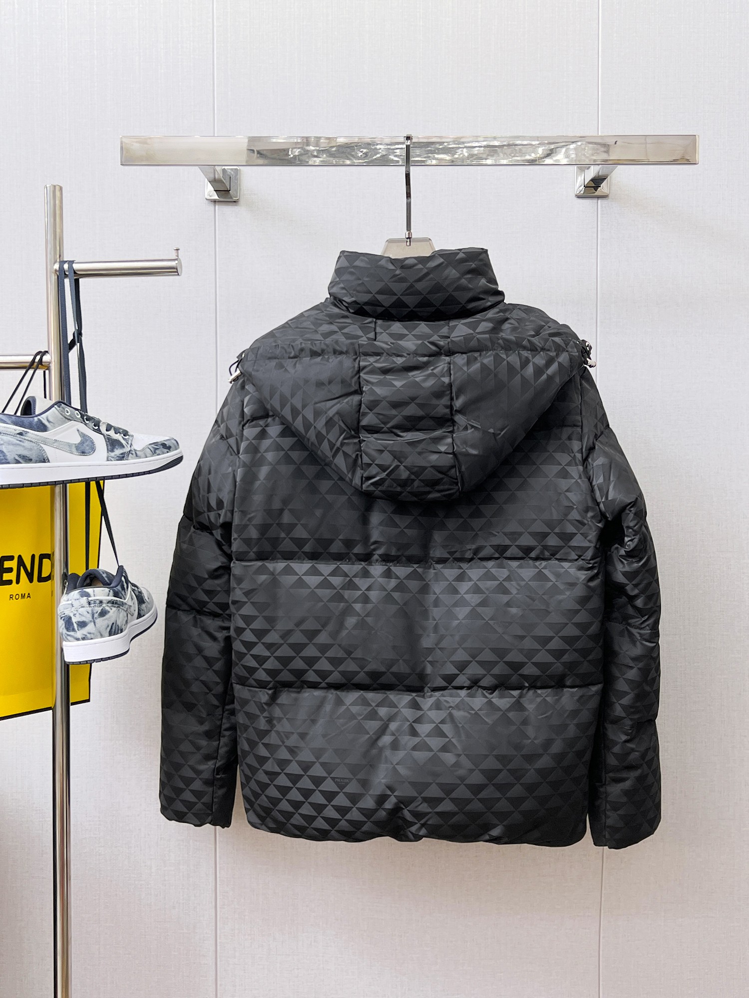 Prada Couple Down Jacket Goose Down M-l-xl