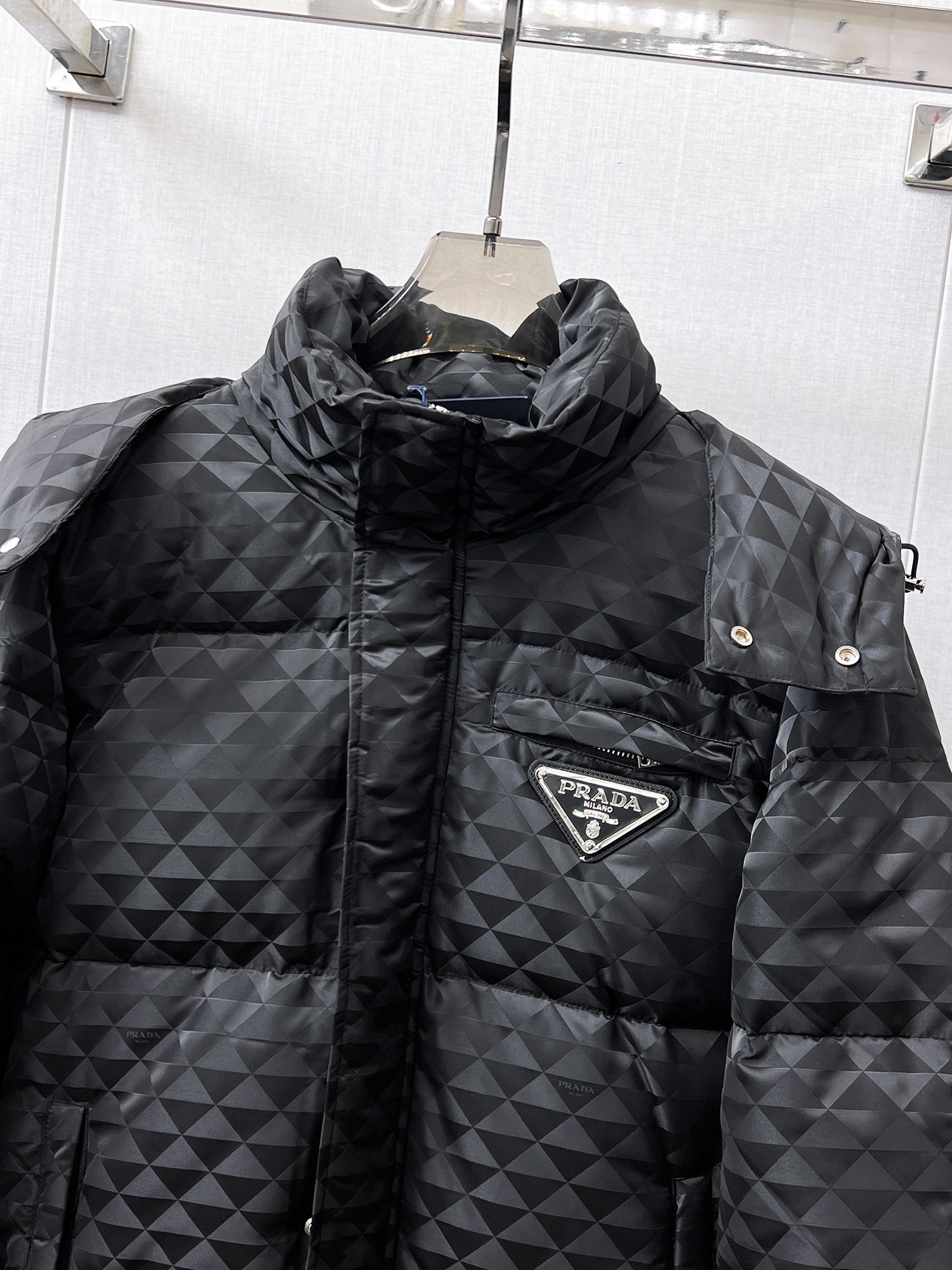 Prada Couple Down Jacket Goose Down M-l-xl