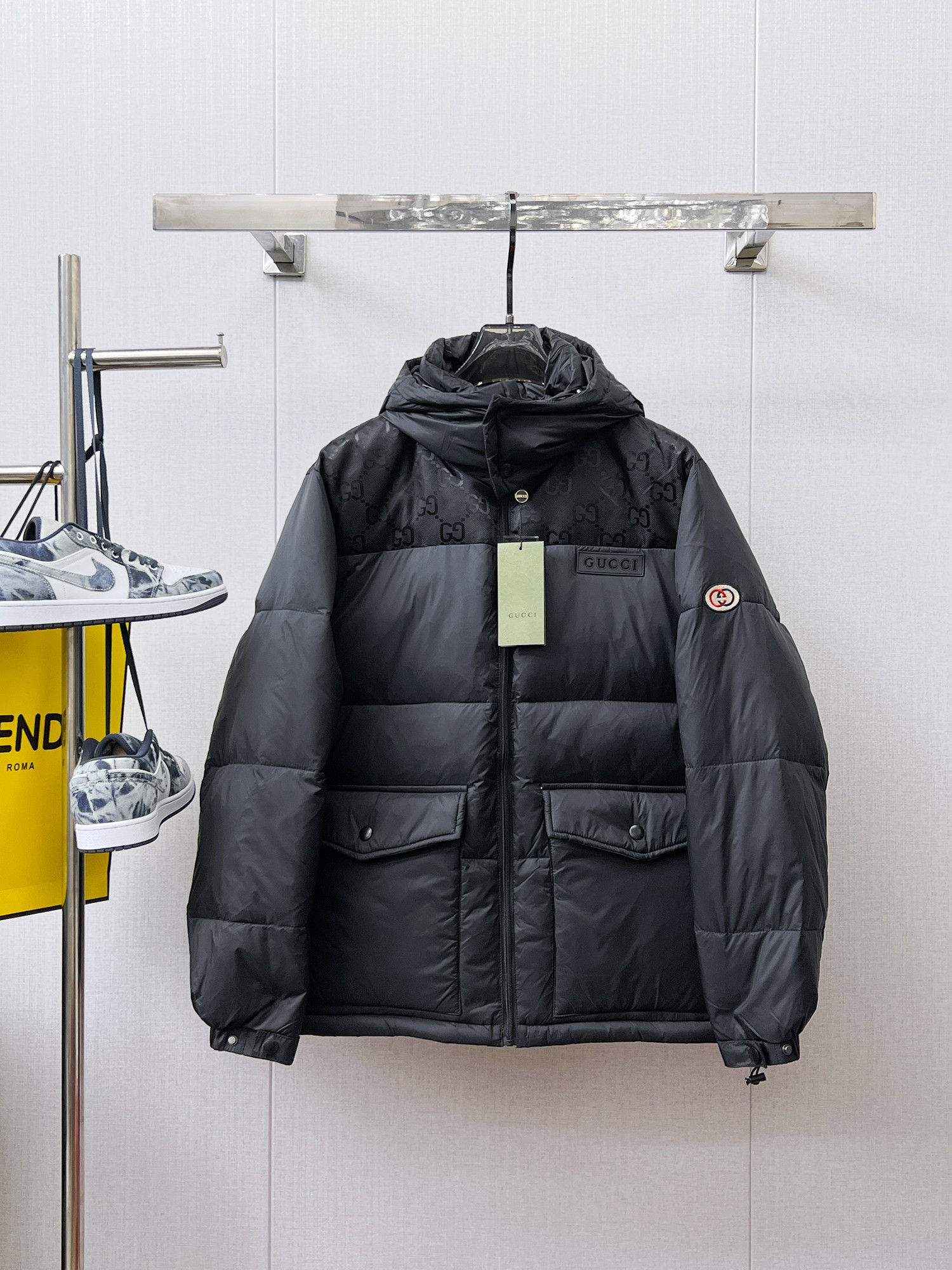 Gucci Couple Down Jacket Goose Down M-l-xl