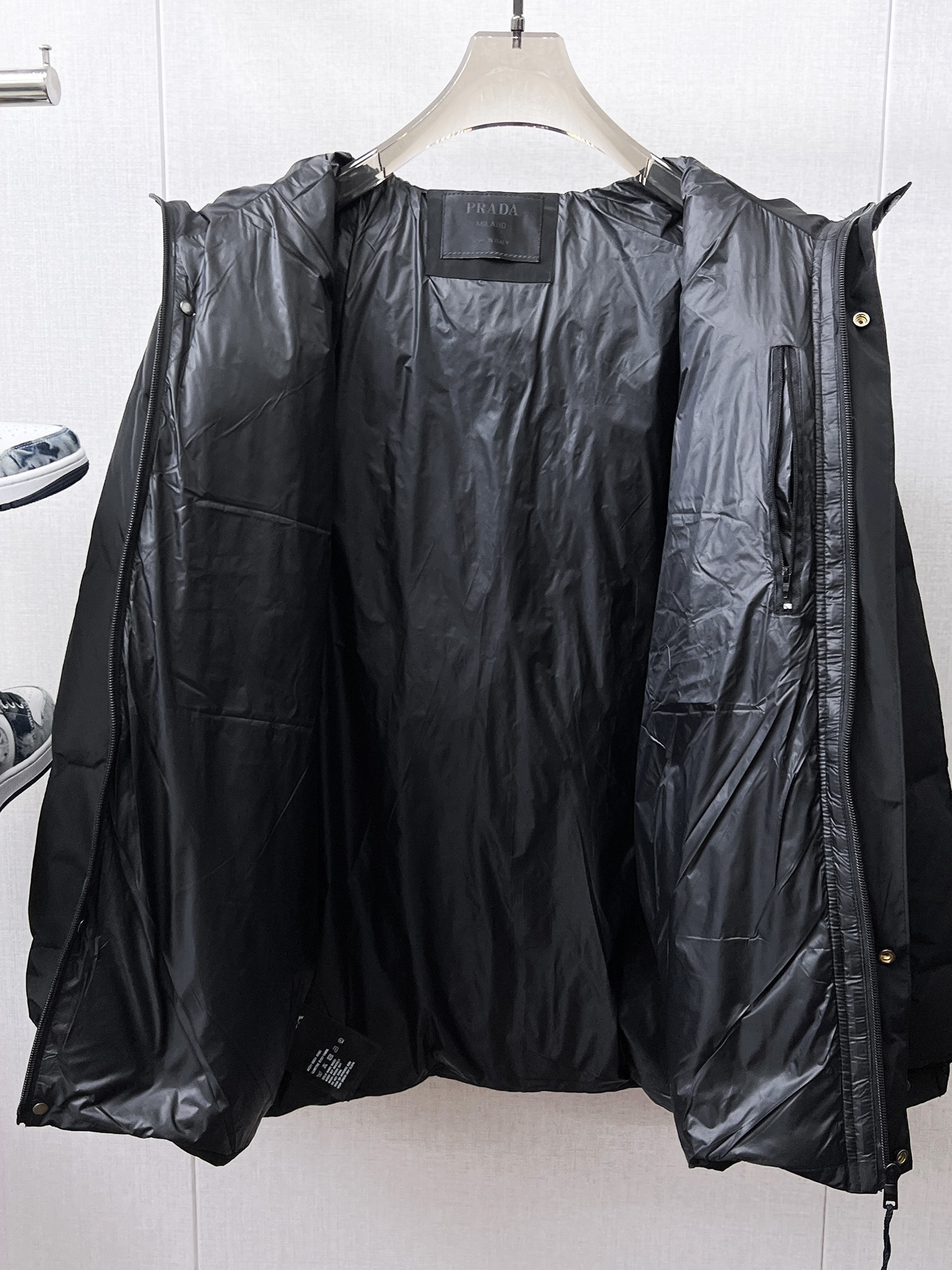 Prada Couple Down Jacket Goose Down M-l-xl