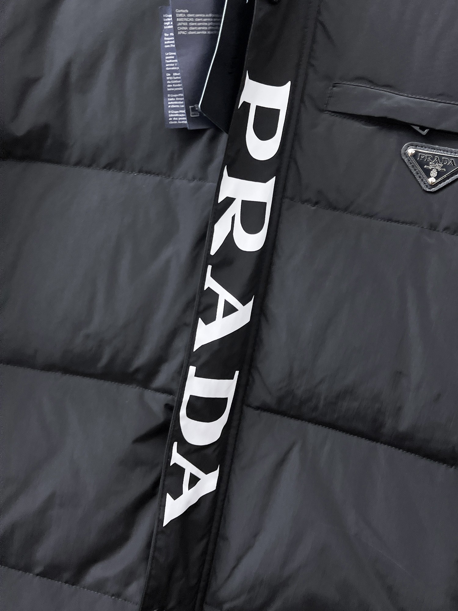 Prada Couple Down Jacket Goose Down M-l-xl