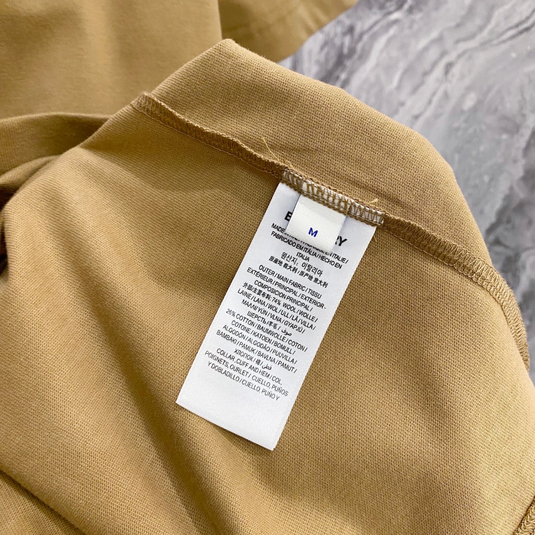 Burberry Couple Basic Clothing Cotton S-m-l-xl