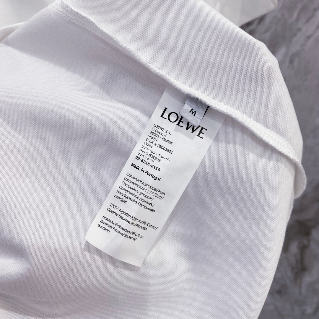 Loewe Couple Basic Clothing Cotton S-m-l-xl