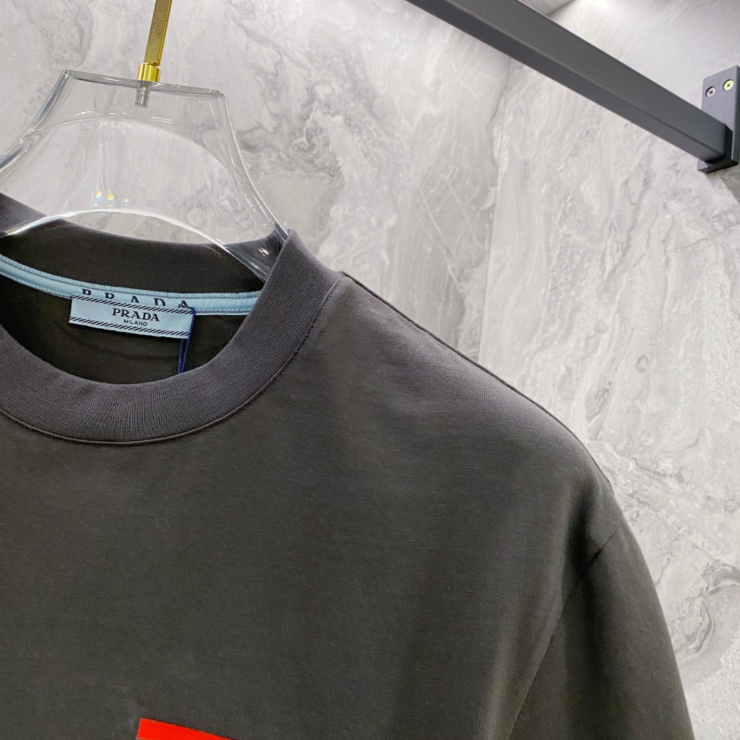 Prada Couple Basic Clothing Cotton S-m-l-xl
