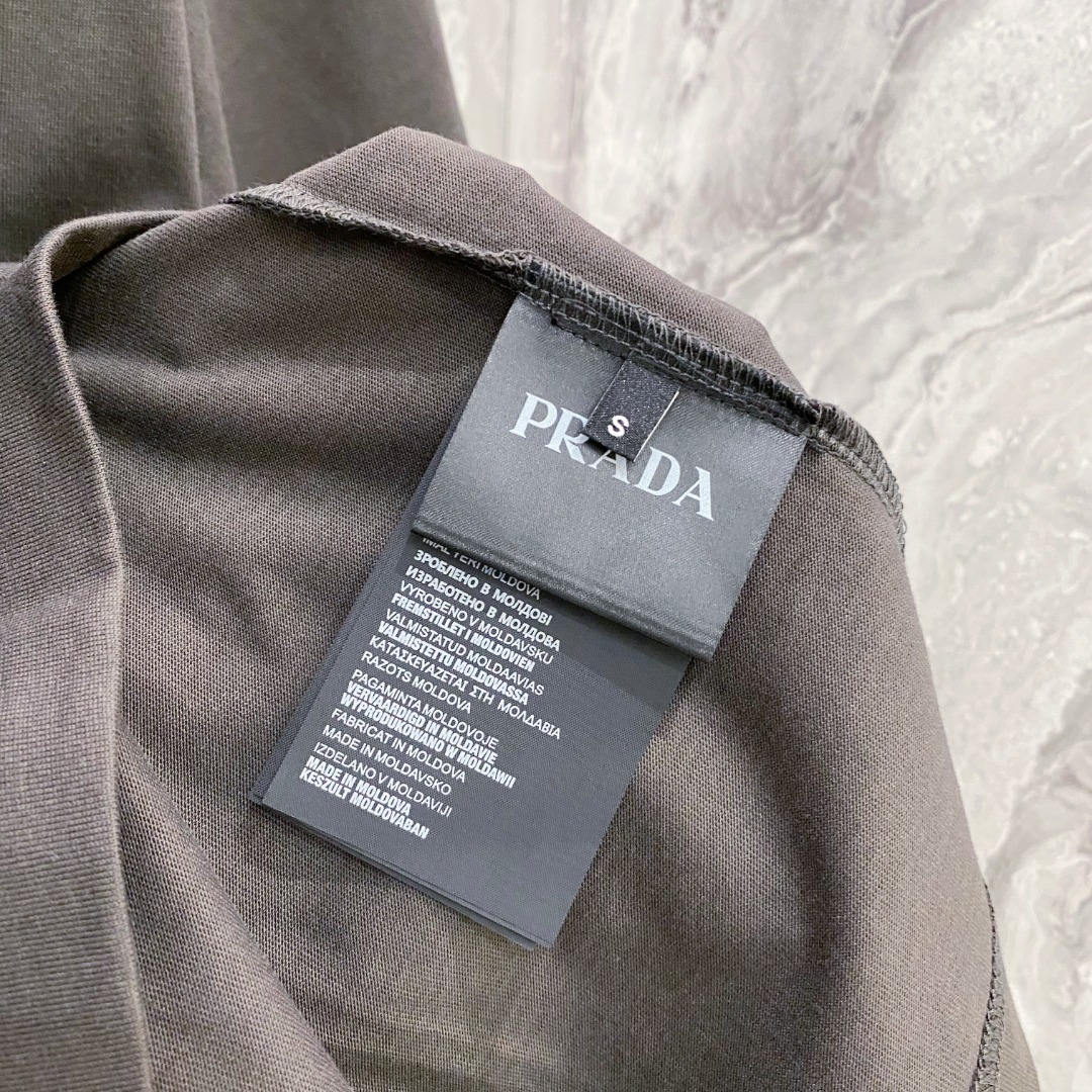 Prada Couple Basic Clothing Cotton S-m-l-xl