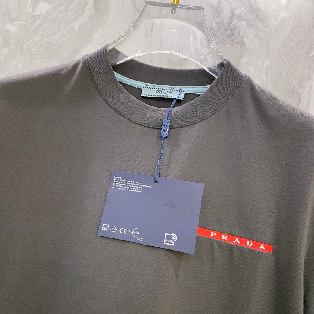 Prada Couple Basic Clothing Cotton S-m-l-xl