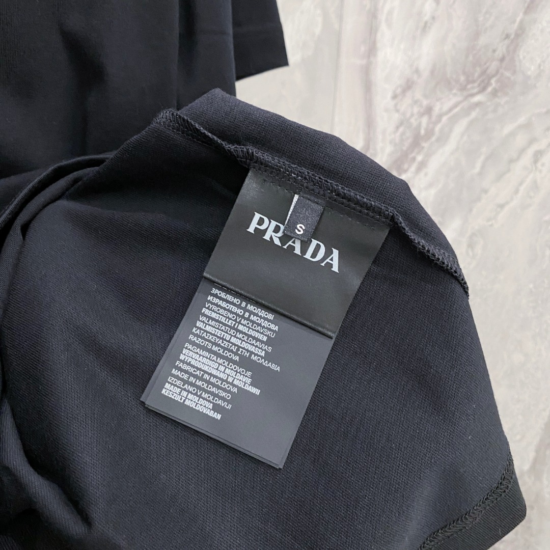 Prada Couple Basic Clothing Cotton S-m-l-xl