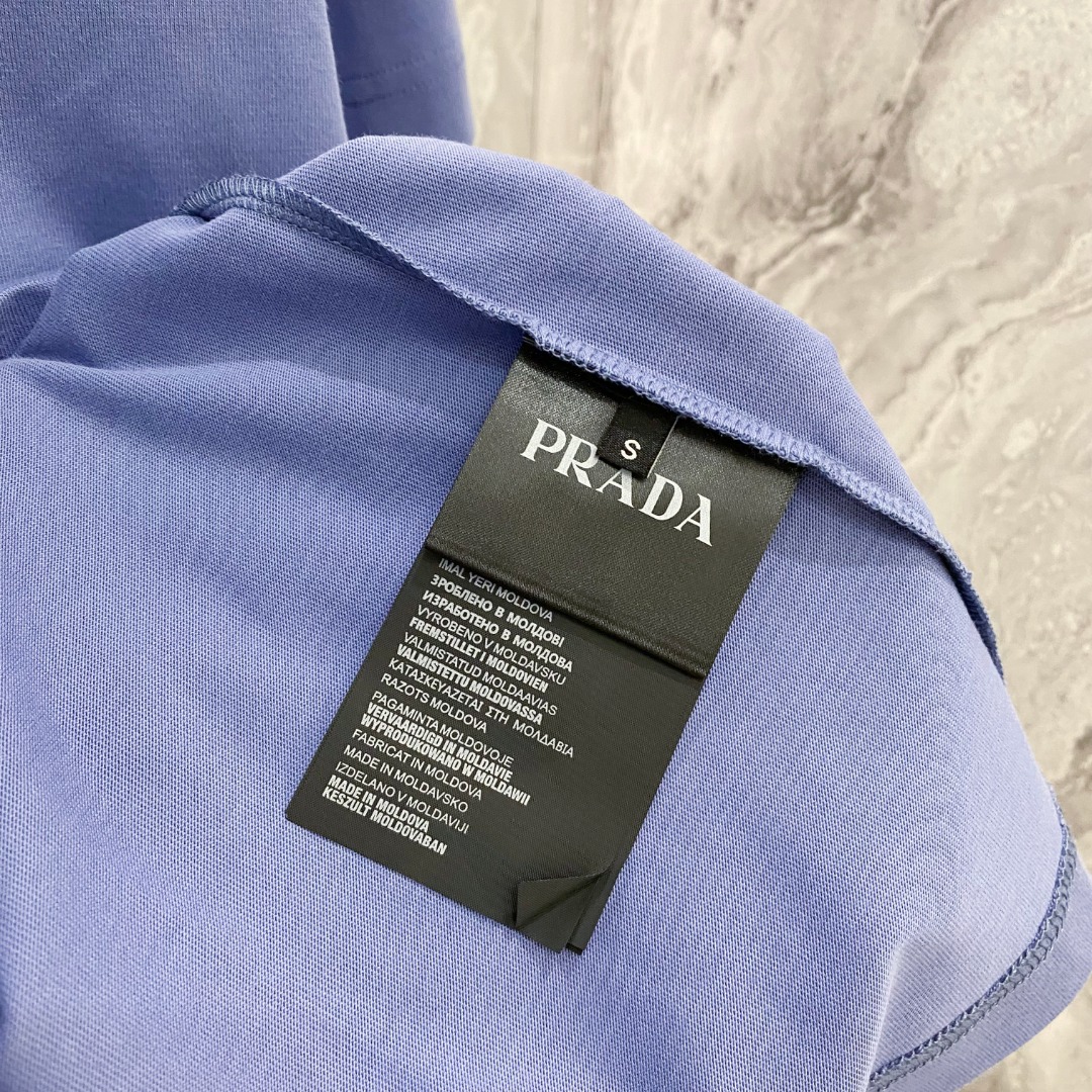 Prada Couple Basic Clothing Cotton S-m-l-xl