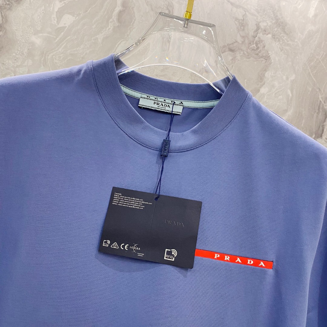 Prada Couple Basic Clothing Cotton S-m-l-xl