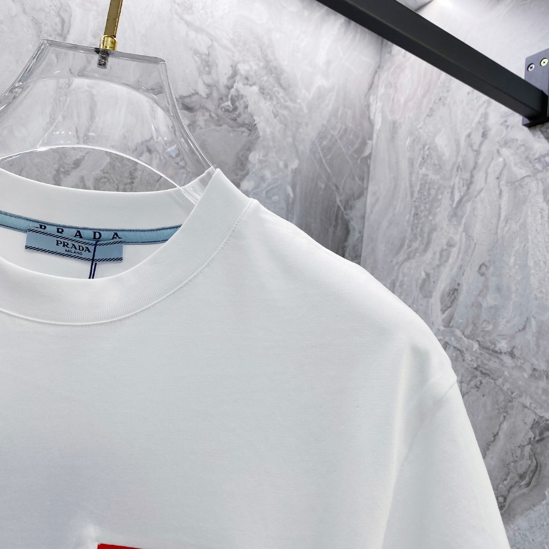 Prada Couple Basic Clothing Cotton S-m-l-xl