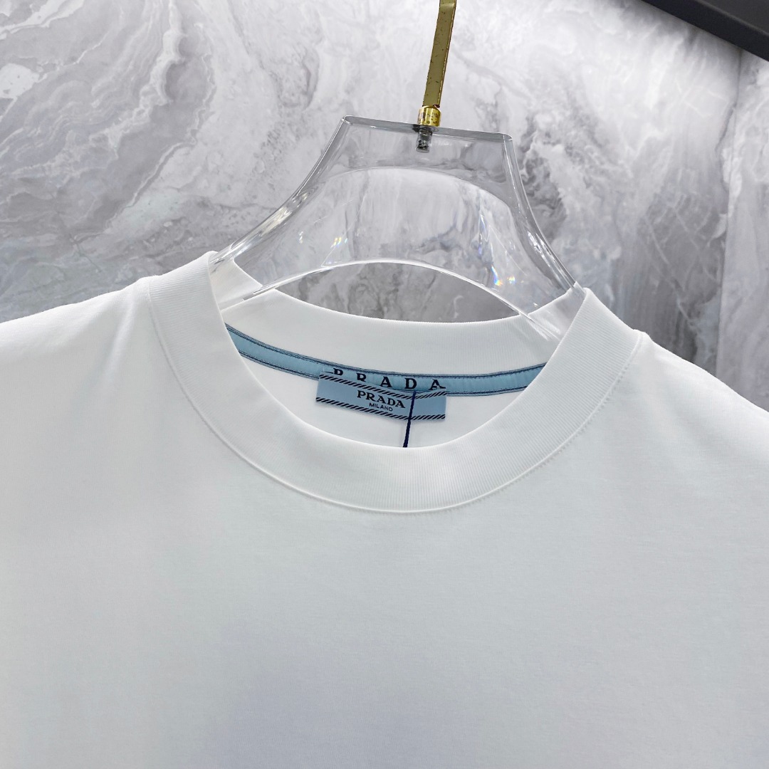 Prada Couple Basic Clothing Cotton S-m-l-xl