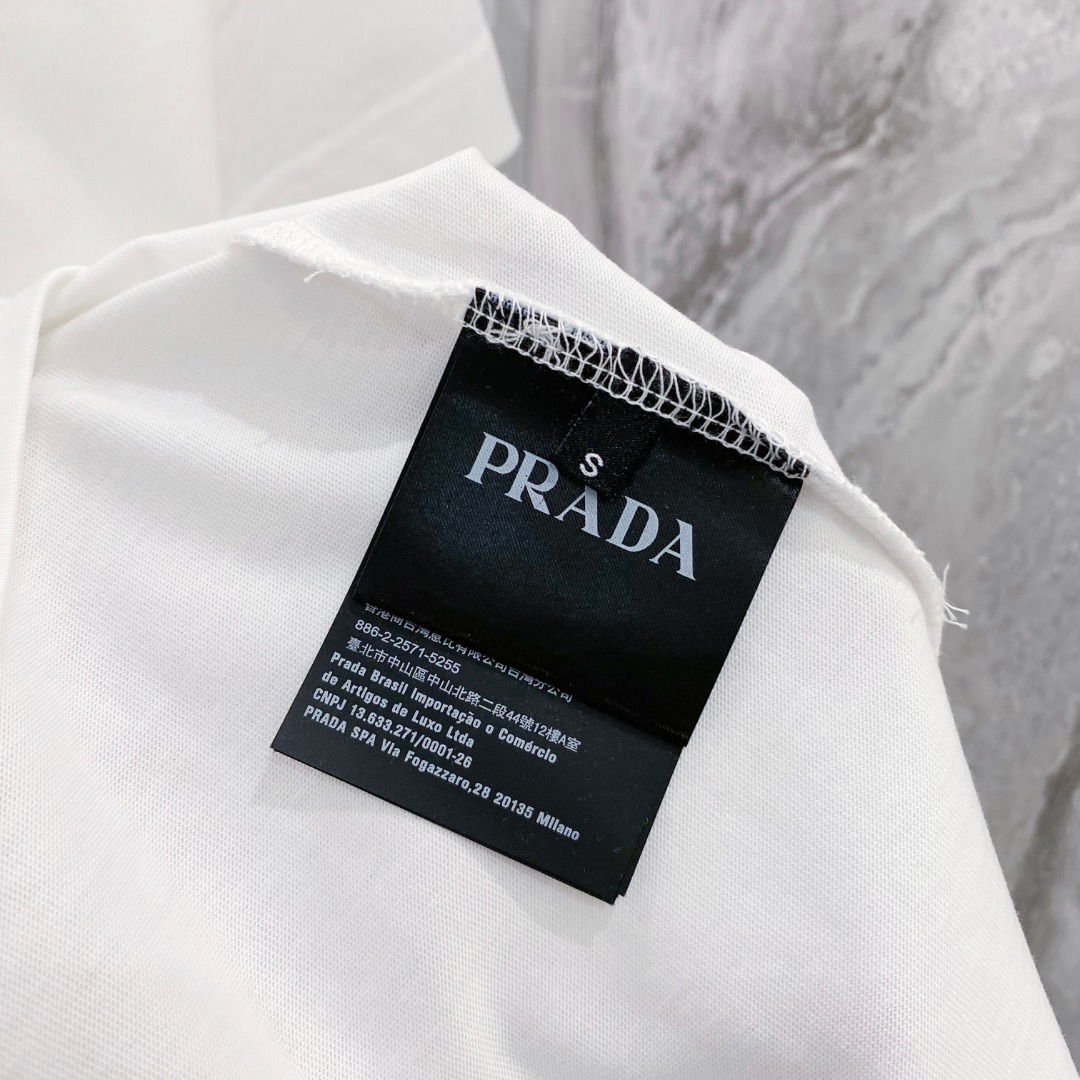 Prada Couple Basic Clothing Cotton S-m-l-xl